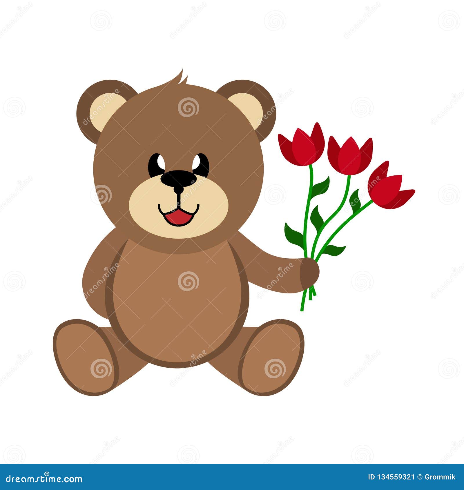 Peluches  Lindos y Graciosos Osos para tu regalo de Flores