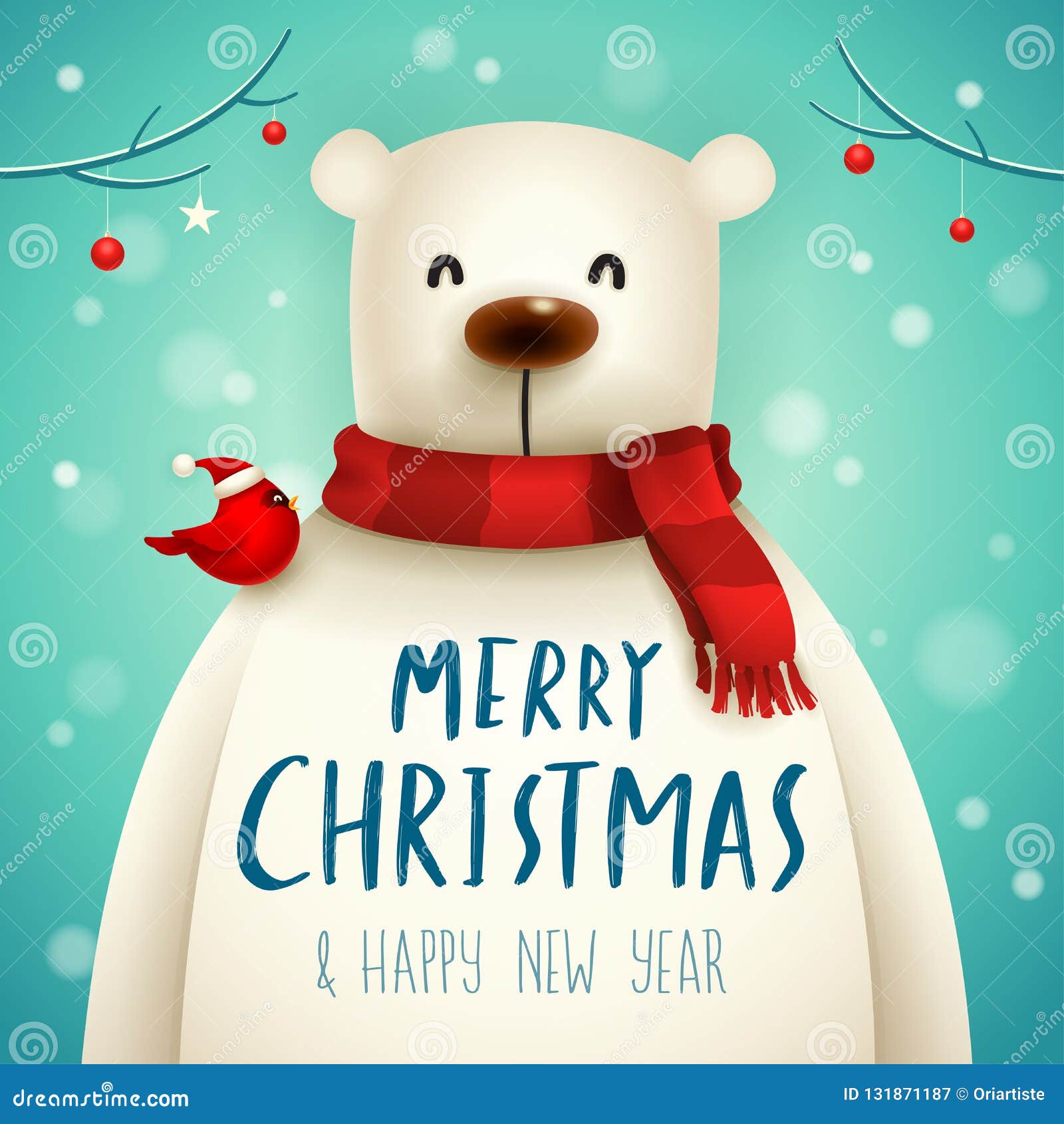 Oso Polar De La Navidad Con La Bufanda Roja Ilustración del Vector - Ilustración de escena, feliz: 131871187 Oso Polar De La Navidad Con La Bufanda Roja Ilustración del Vector - Ilustración de escena, feliz: 131871187