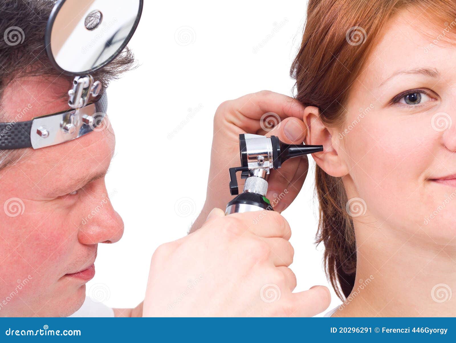 Otolaryngologycal exam stock image. Image of diagnose 20296291