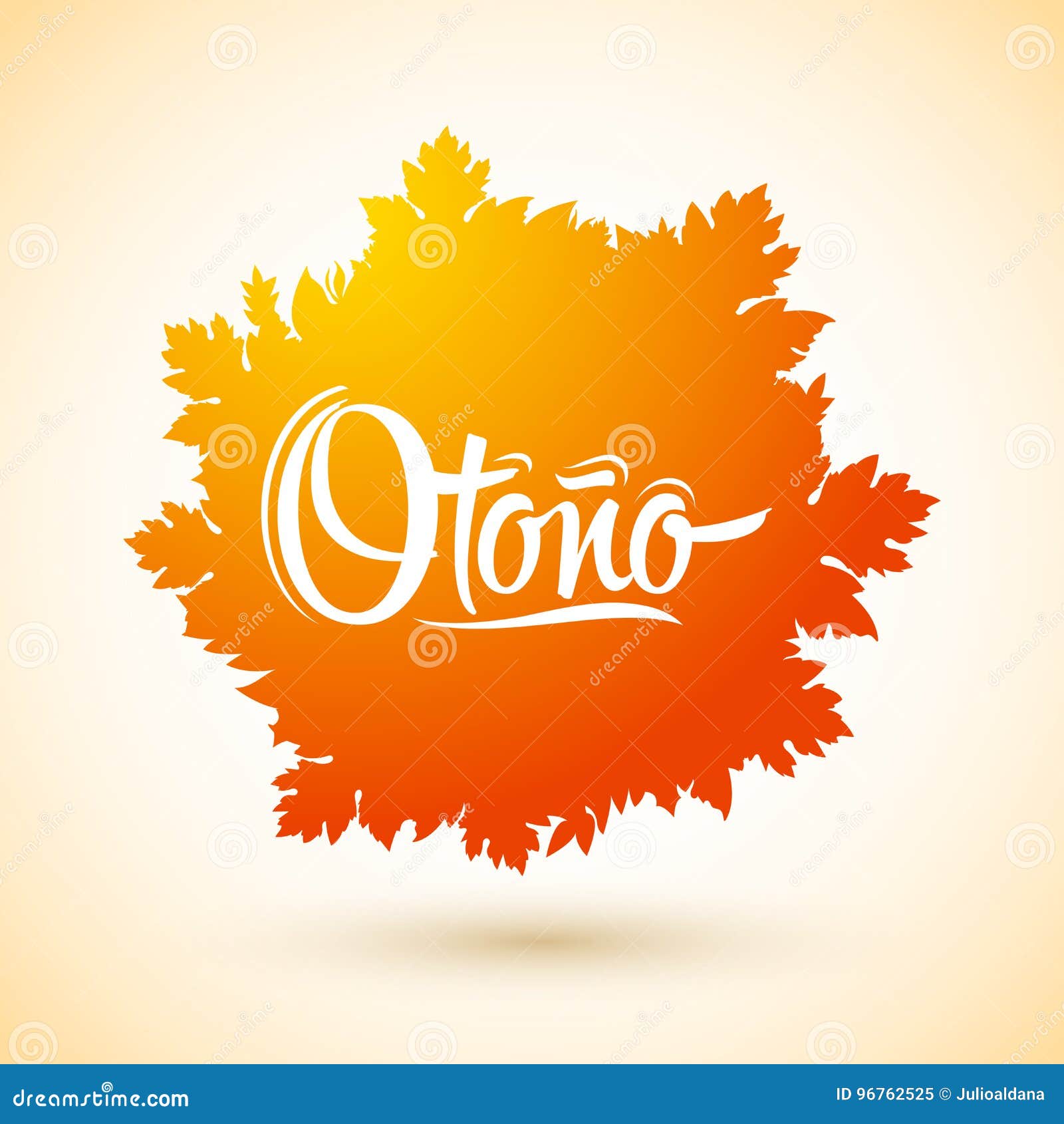 otono, autumn spanish text