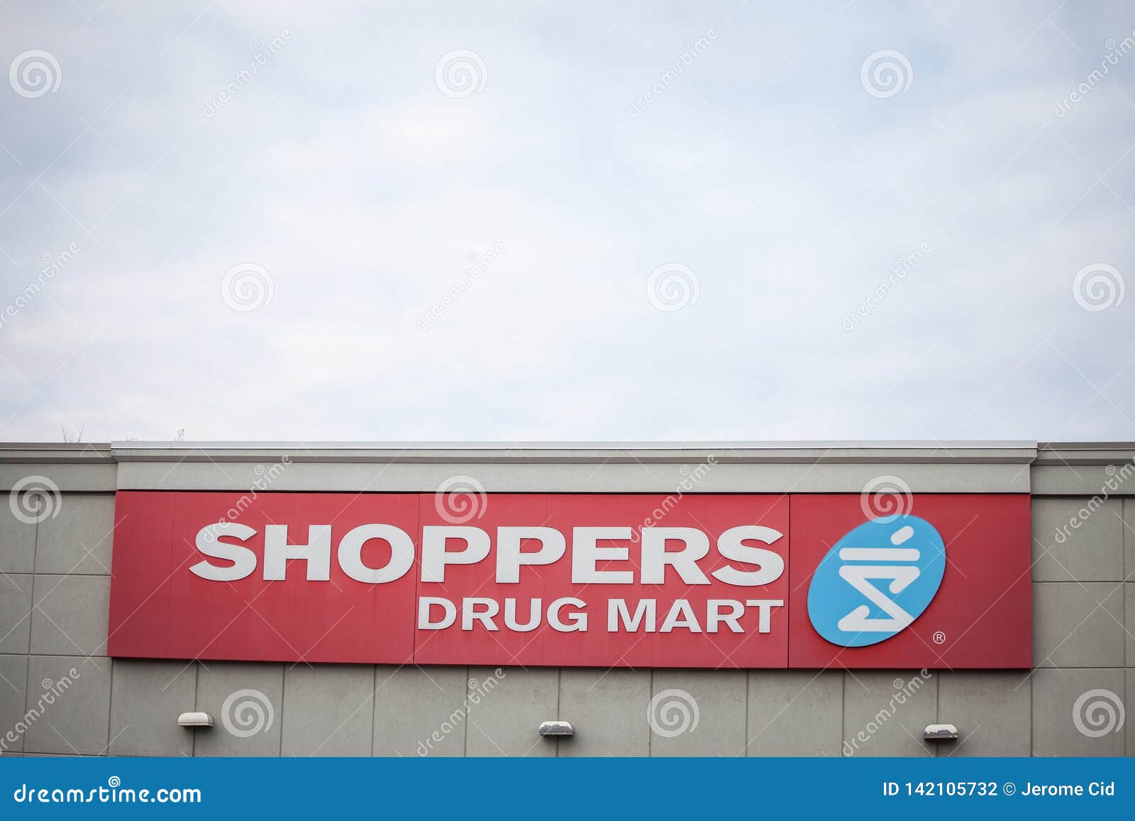 Shoppers Drug Mart Logo In Front Of Their Store In Downtown Ottawa Ontario Editorial Photography Image Of Entrance Main 142105732