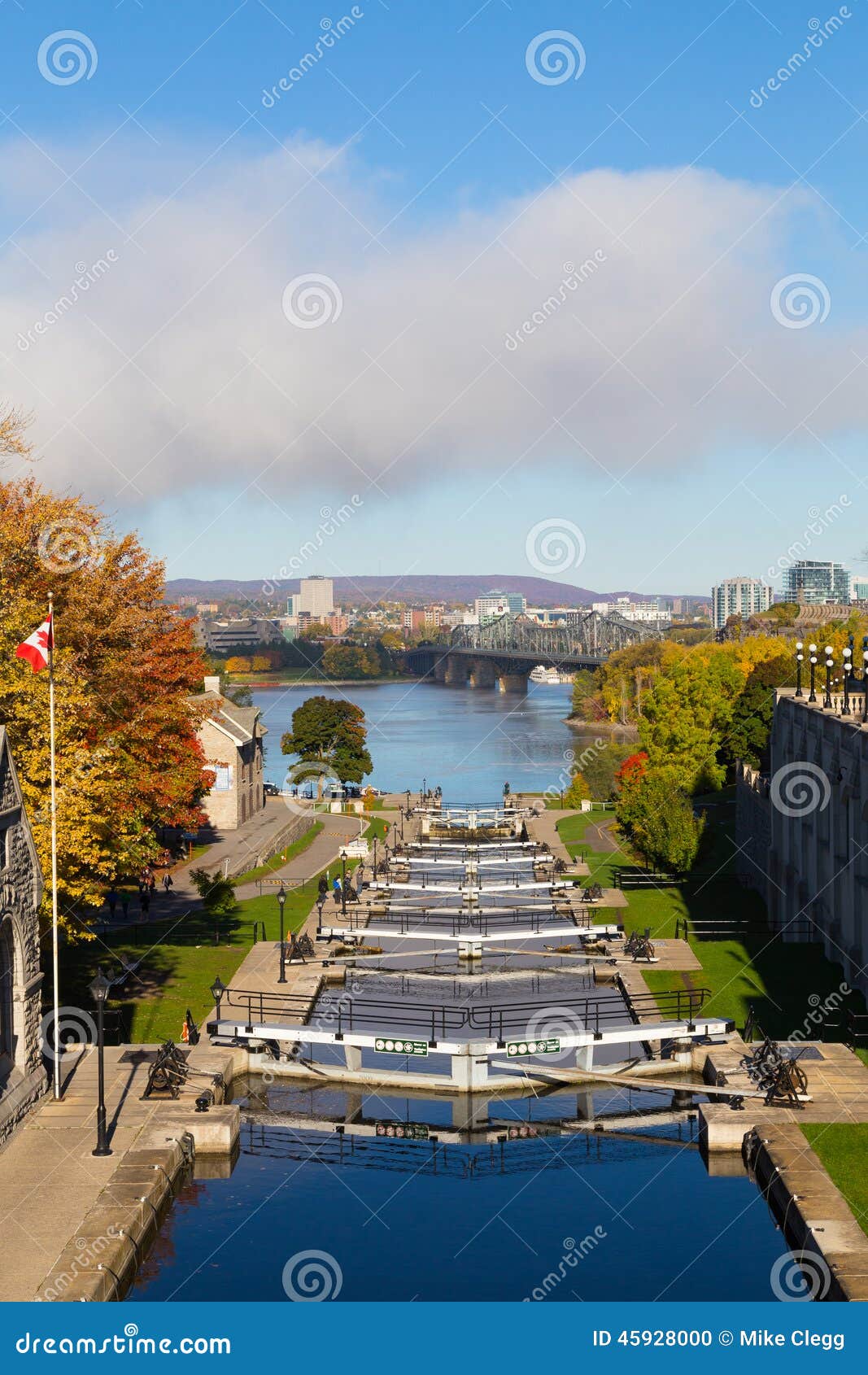 Ottawa Locks editorial image. Image of settled, place 45928000