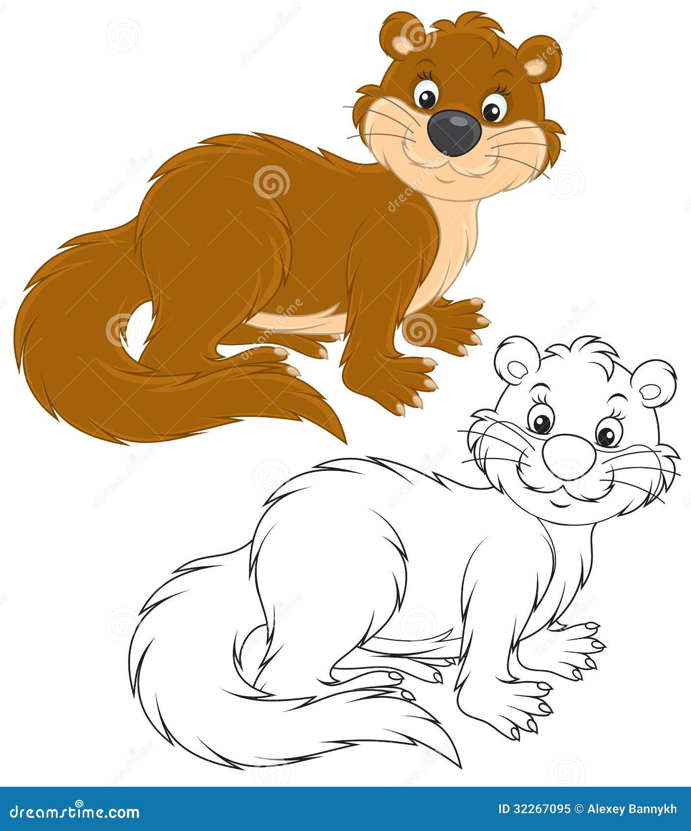 river otter clipart - photo #15