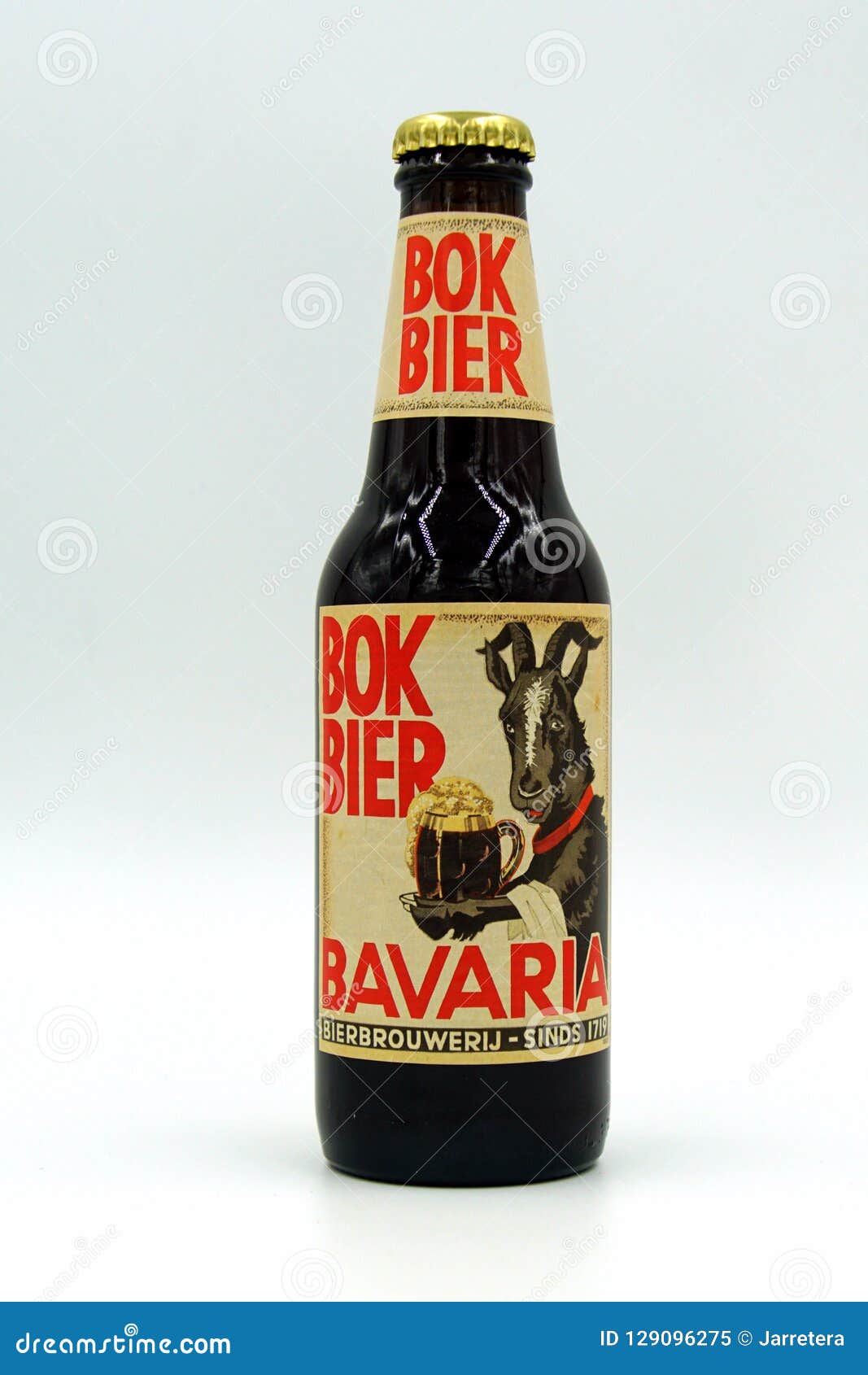 Ottle of Bavaria Bok Bier editorial image. Image of - 129096275