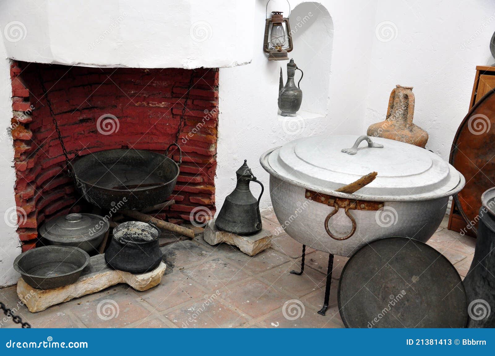 Ottoman kitchen stock image. Image of castle, home, inside 21381413