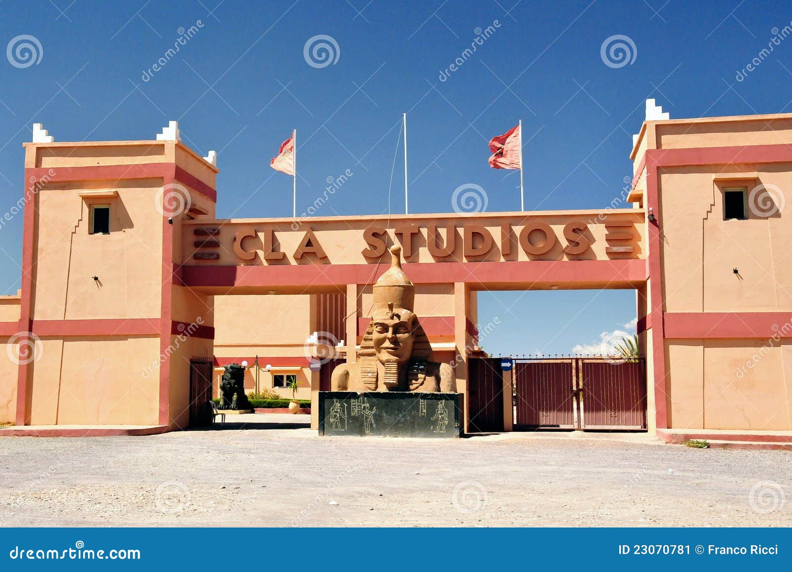 Ouarzazate Film Studios in Morocco Editorial Photo Image of desert