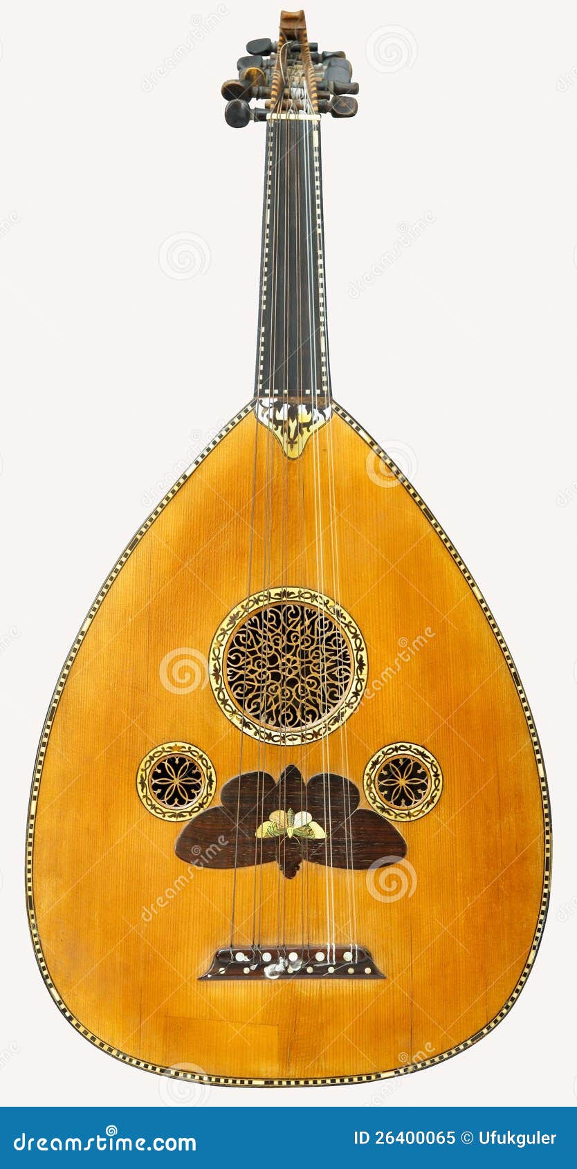Oud stock image. Image of snow, string, arab, musical 26400065