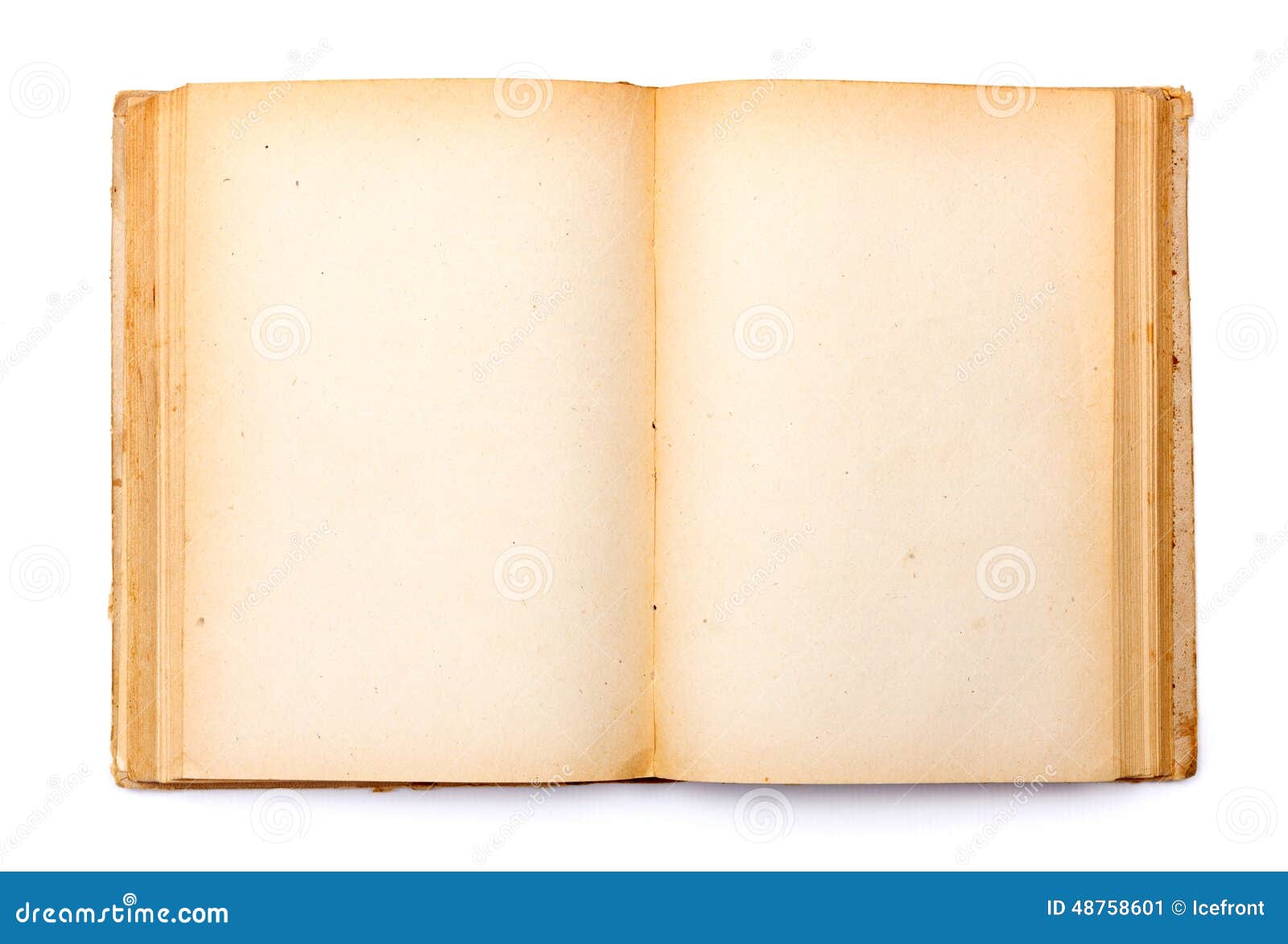 Oud Boek Met Vergeelde Pagina's Stock Afbeelding Image of geopend