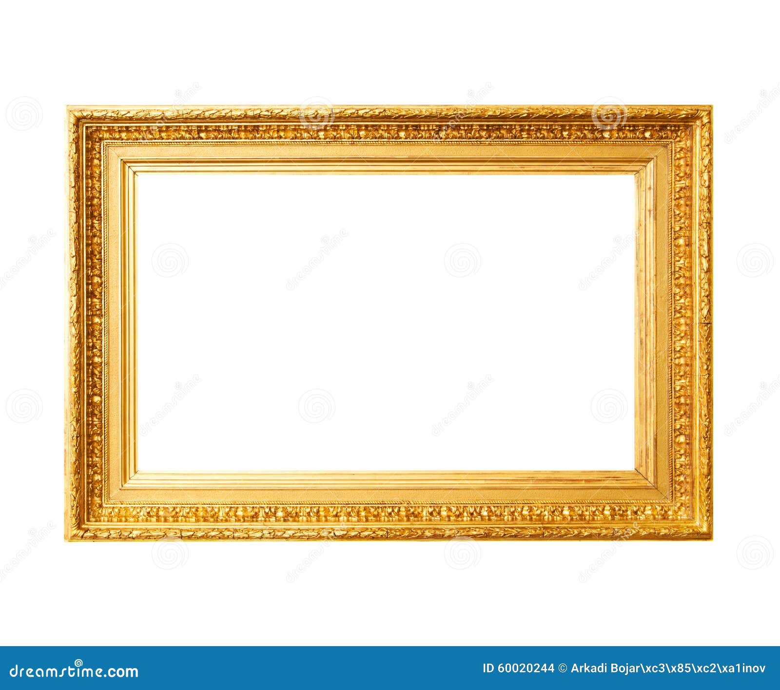 Oud Gouden Kader Stock Foto. Image Of Gravure, Goud, Luxueus - 60020244
