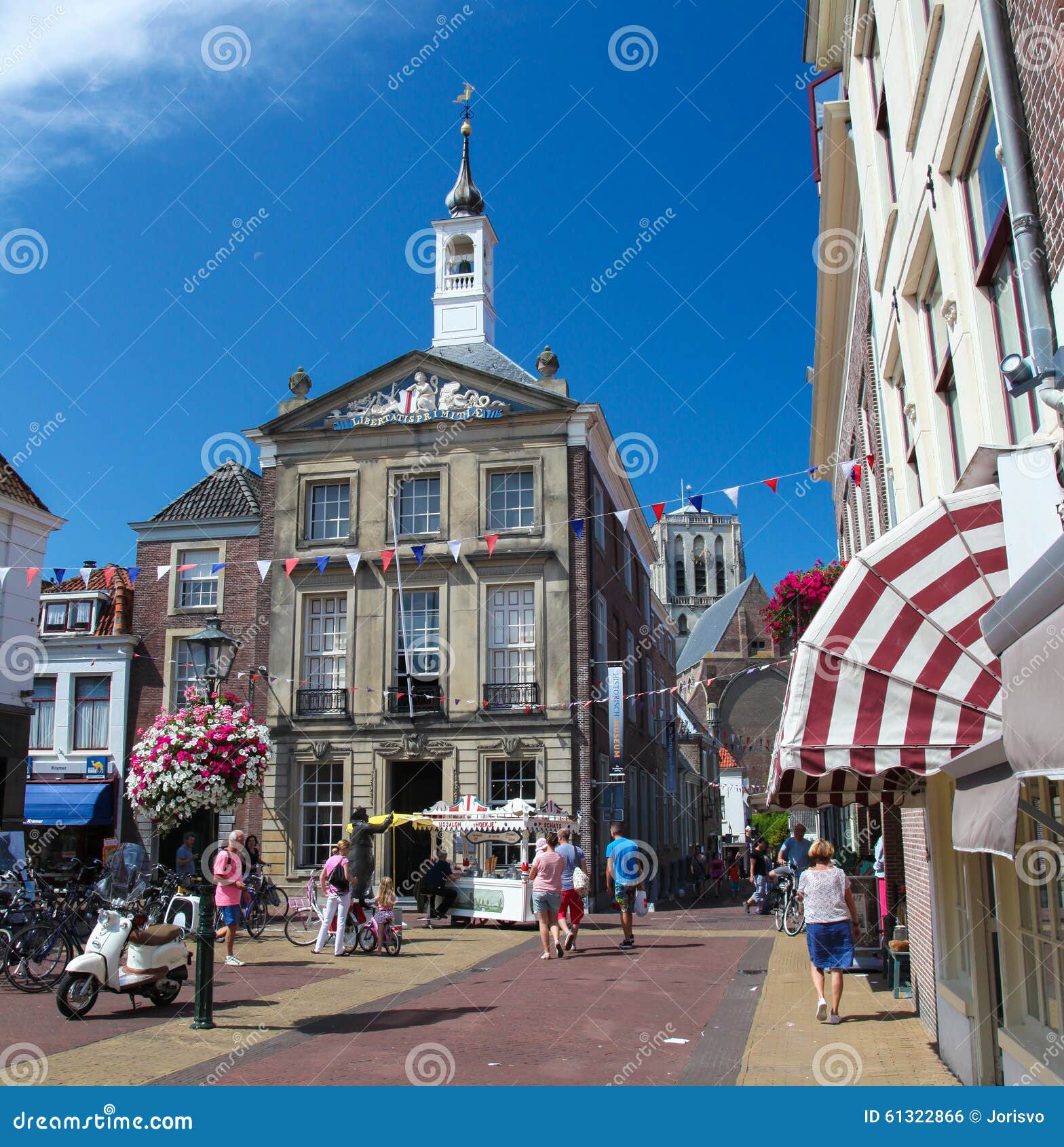 Oud Stadhuis Van Den Briel of Brielle in Nederland Redactionele Foto