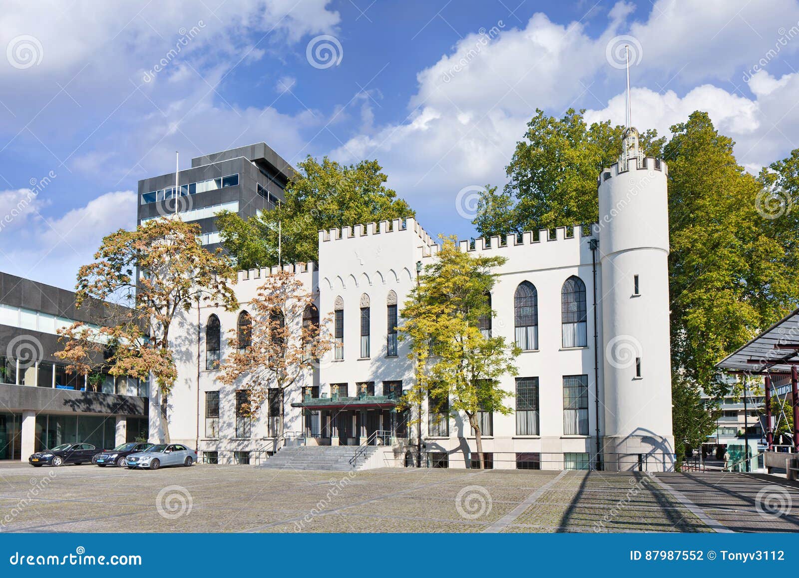 Oud Stadhuis Van Tilburg, Nederland Redactionele Fotografie Image of