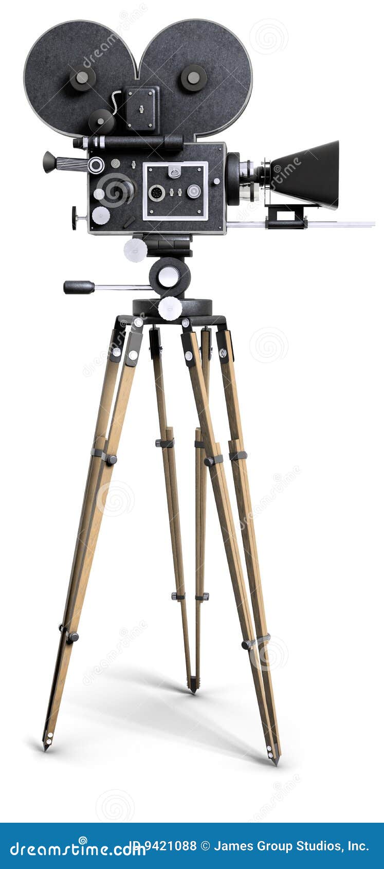 Oude Filmcamera Fashoned stock foto. Image of antiquiteit 9421088