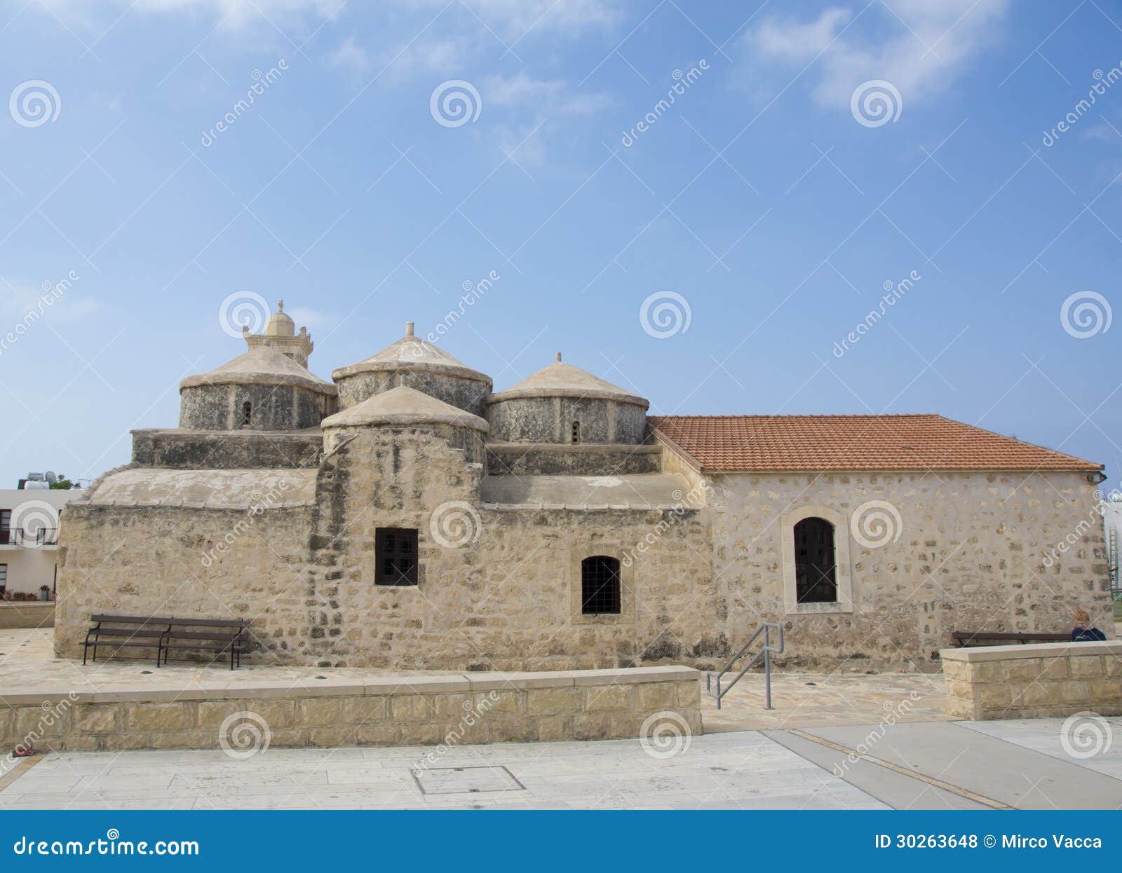 Oude orthodoxe kerk in Paphos, Cyprus