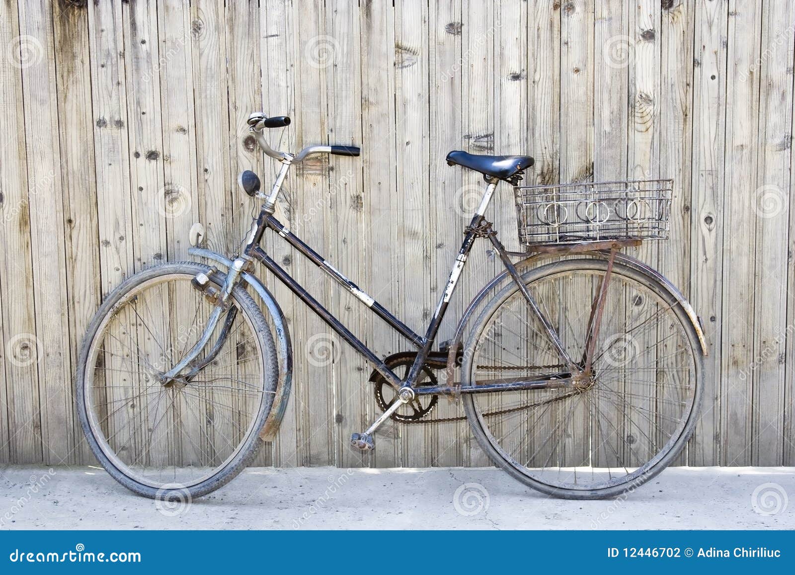 Oude retro fiets
