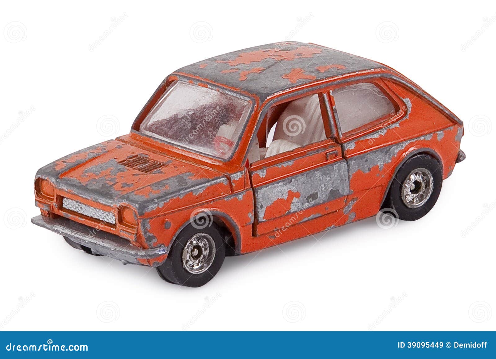 Smederij terugvallen kopen Oude stuk speelgoed auto stock afbeelding. Image of klassiek - 39095449