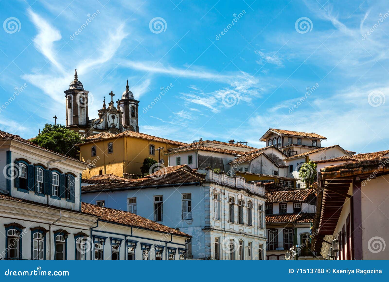 ouro preto in minas gerais - brazil