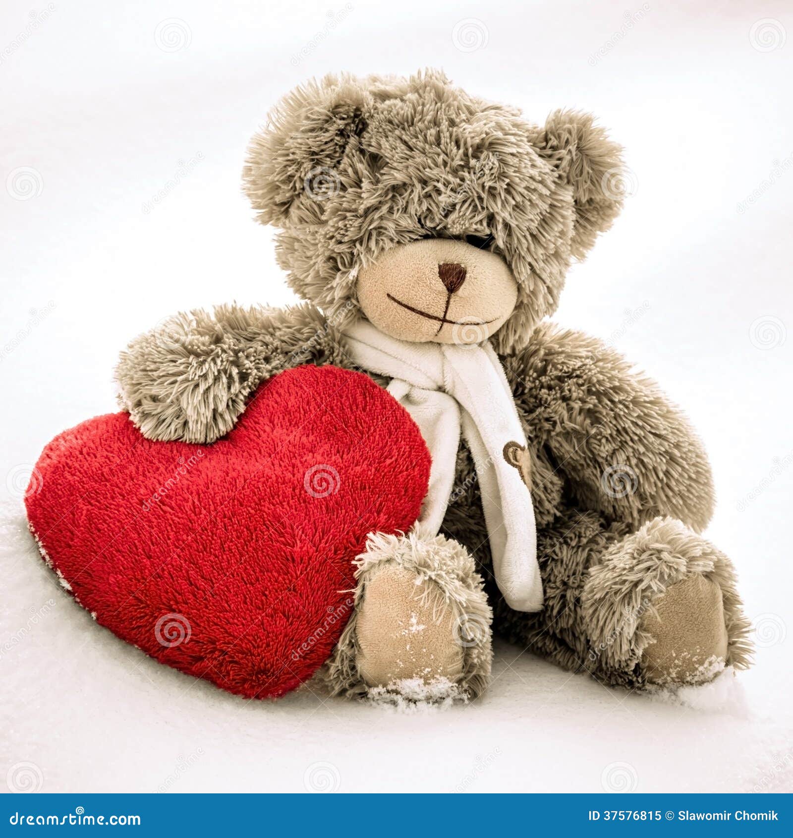 nounours saint valentin