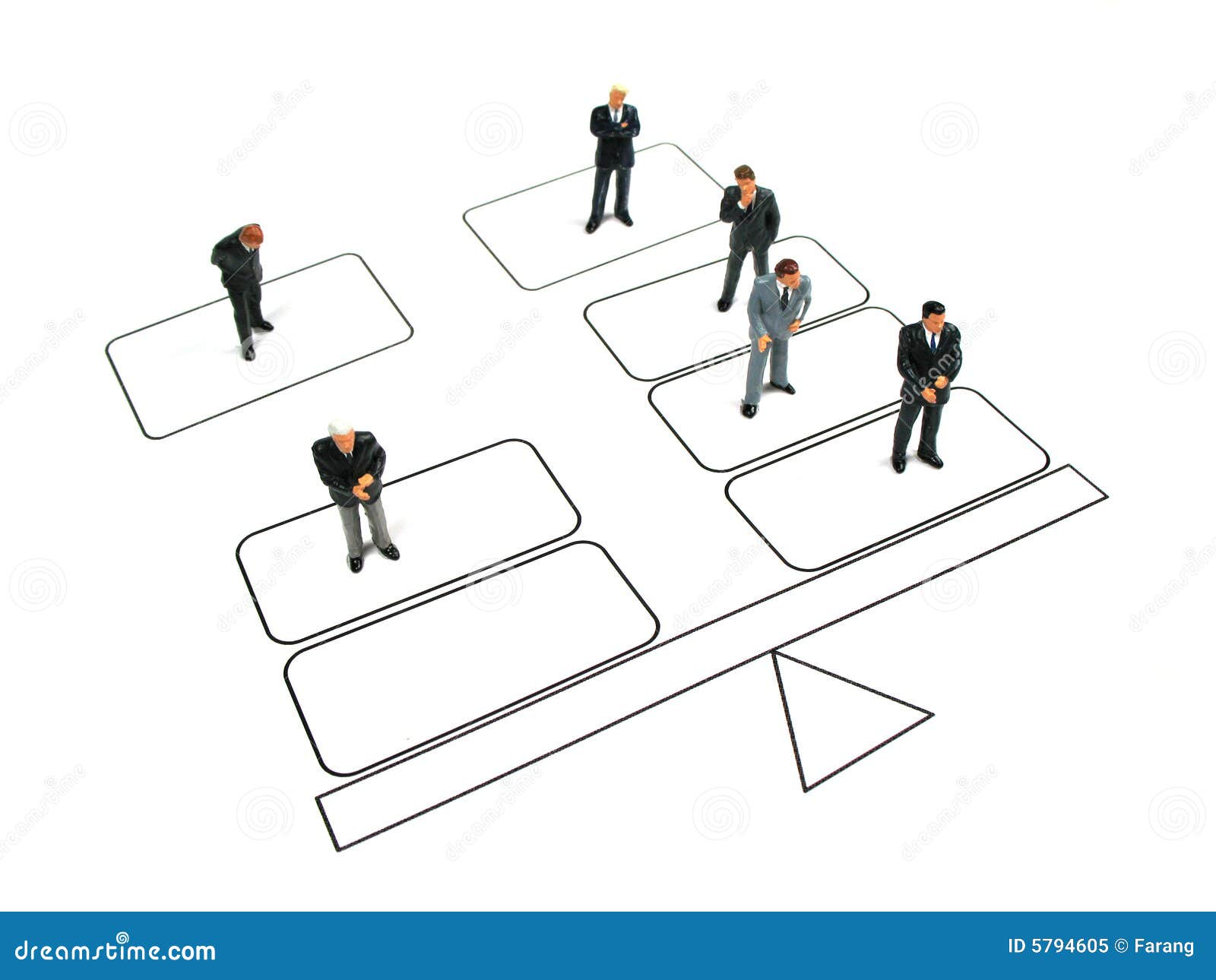 In or out of balance stock image. Image of money, concept 5794605