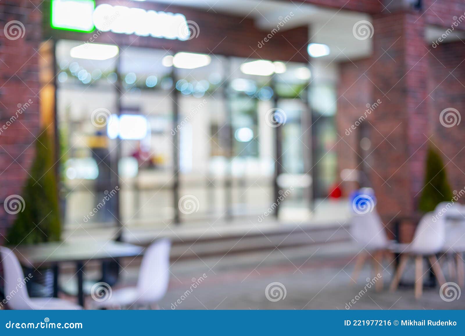 A Out of Focus Blurred Background of Public Place with Food Court and  Walking Zone, Bokeh Lights Stock Photo - Image of blurry, person: 221977216