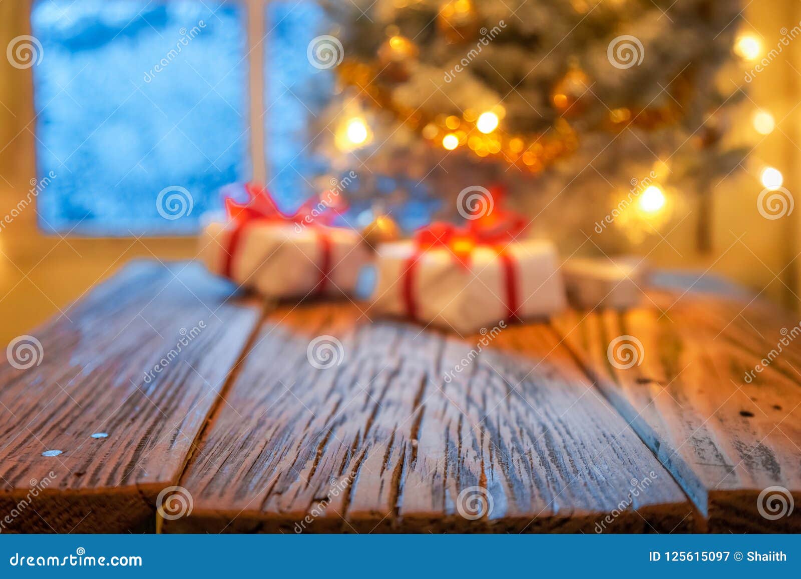 Out of Focus Christmas Tree and Lights for Montage Stock Image Image