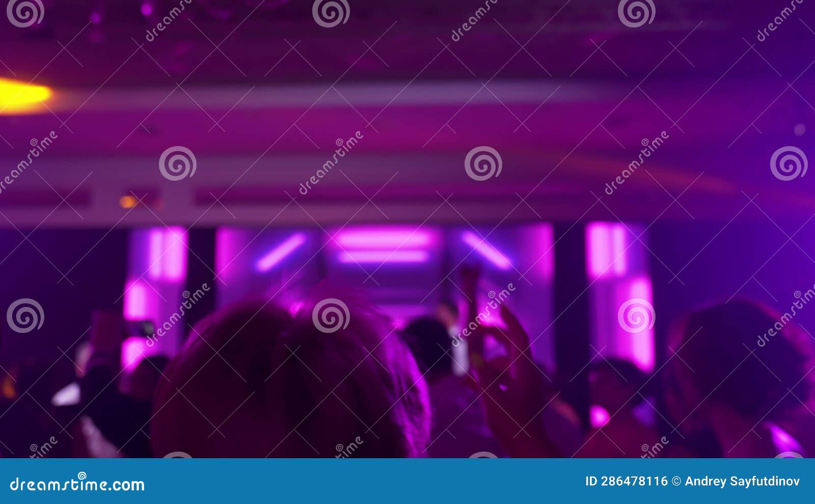 Out of Focus. Dance Floor with Dancing People Stock Footage - Video of ...