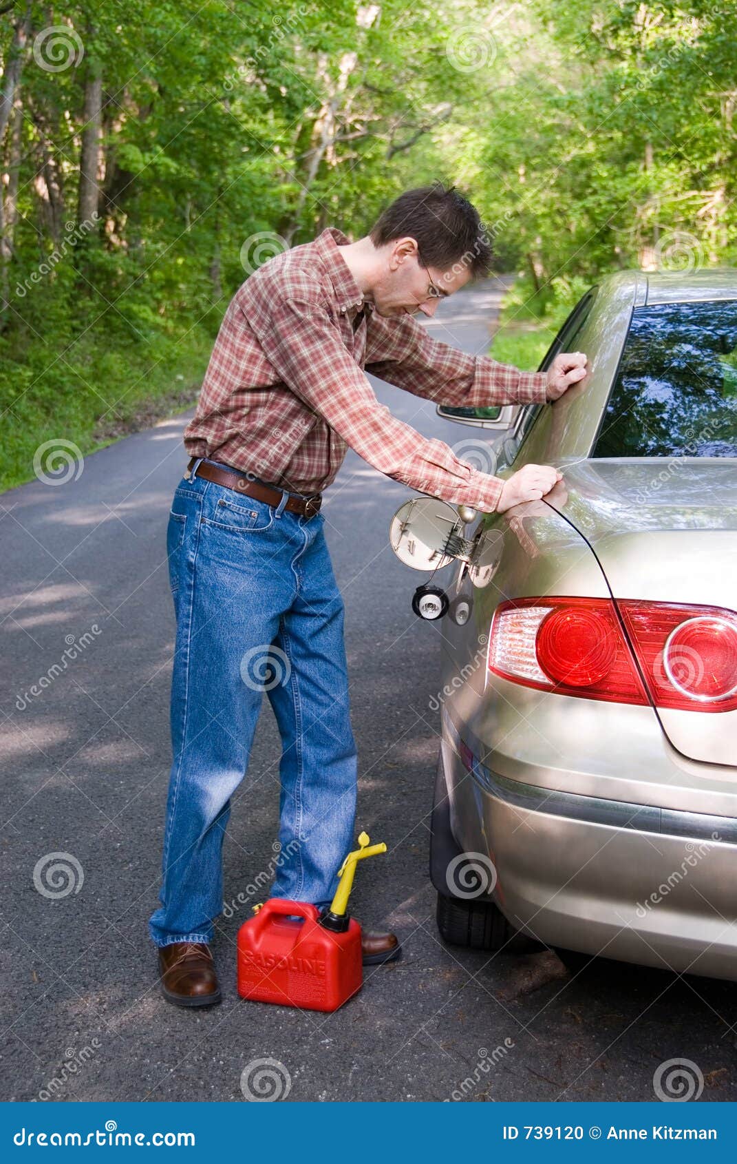 out of gas
