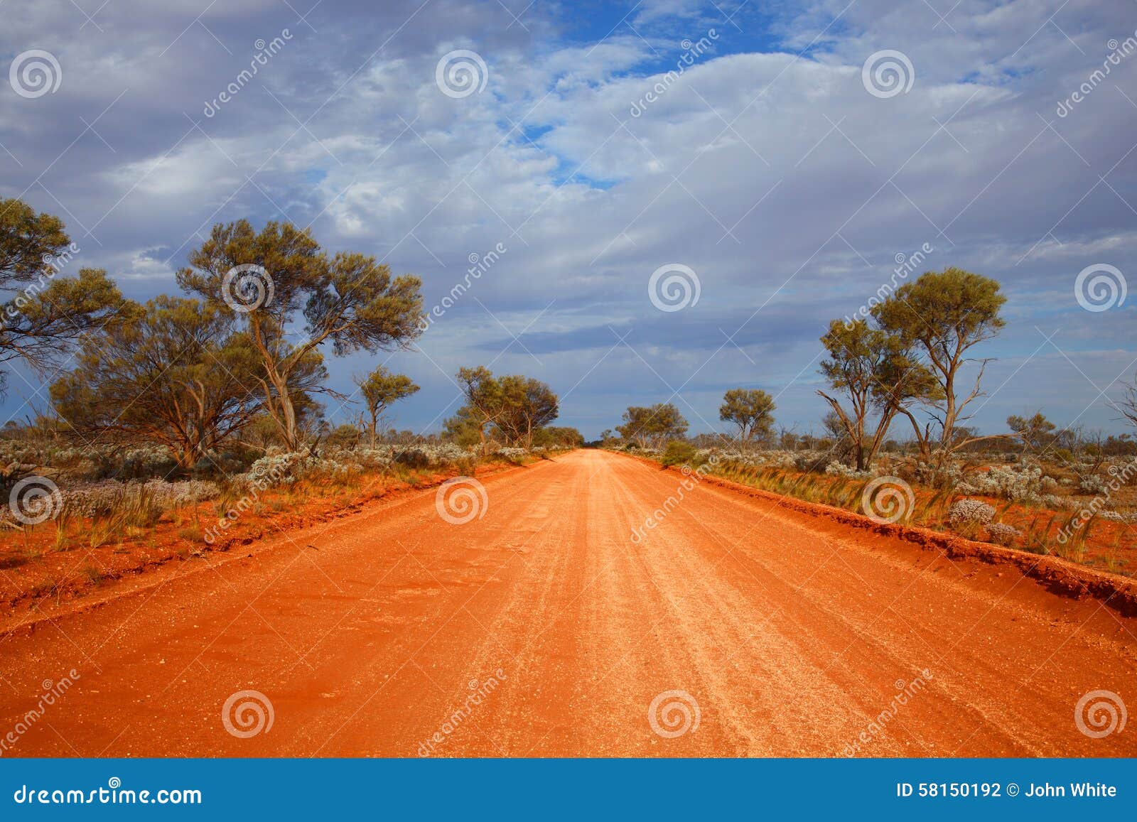 outback road. australia.