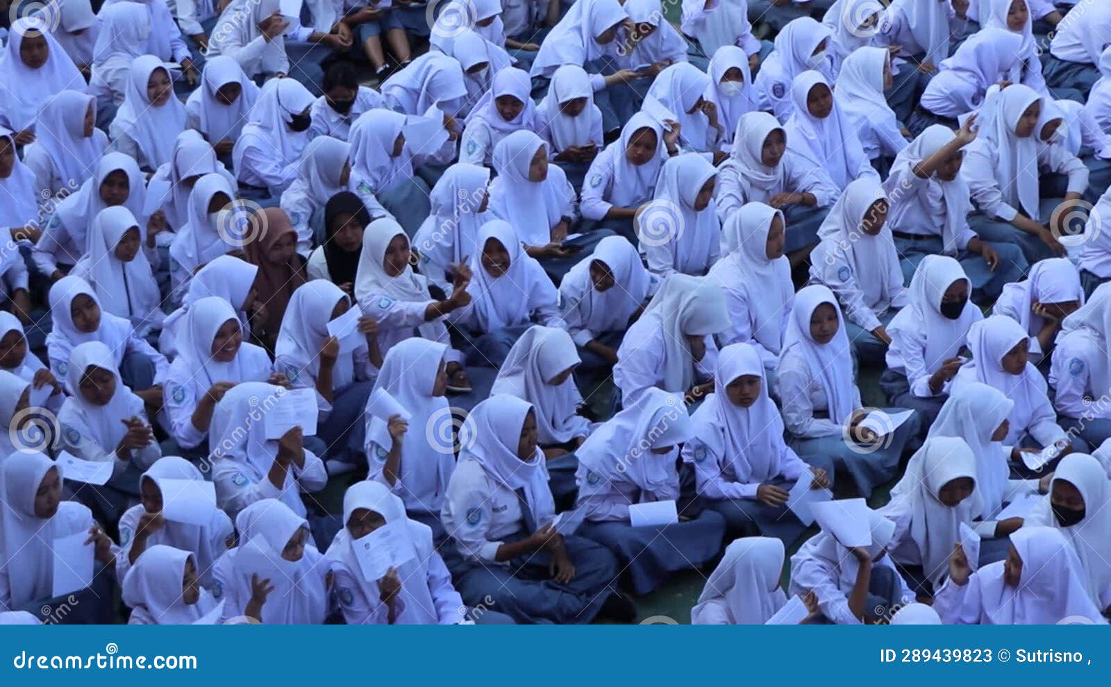 Female Student In High School Studying Outside The Classroom Stock female-student-in-high-school-studying-outside-the-classroom-stock