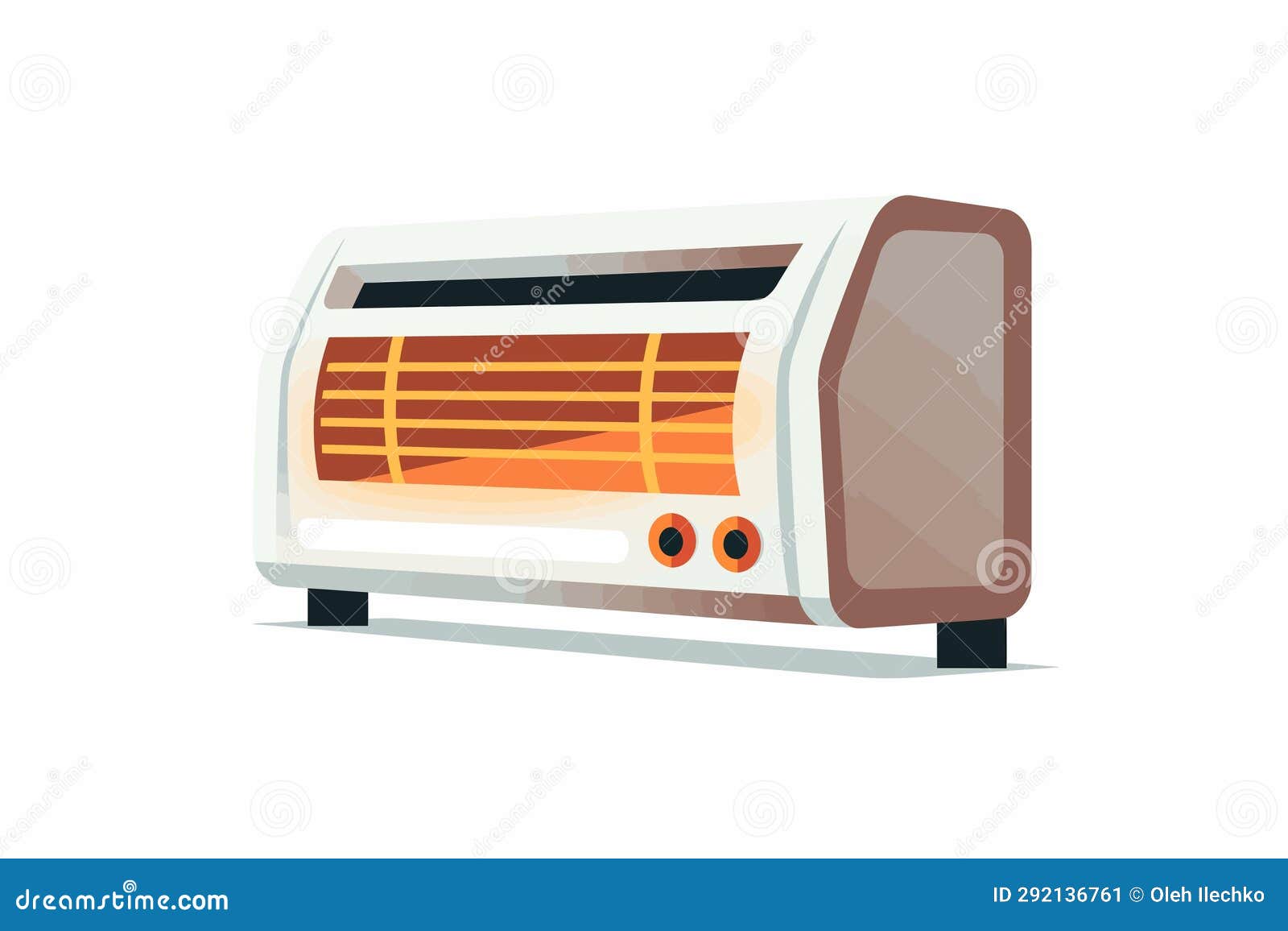 Outdoor Air Conditioner Vector Flat Isolated Vector Style Illustration