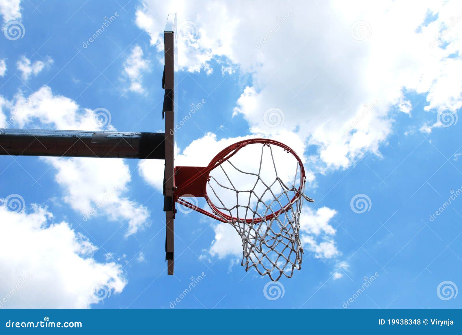 Outdoor basketball hoop stock photo. Image of outdoor 19938348