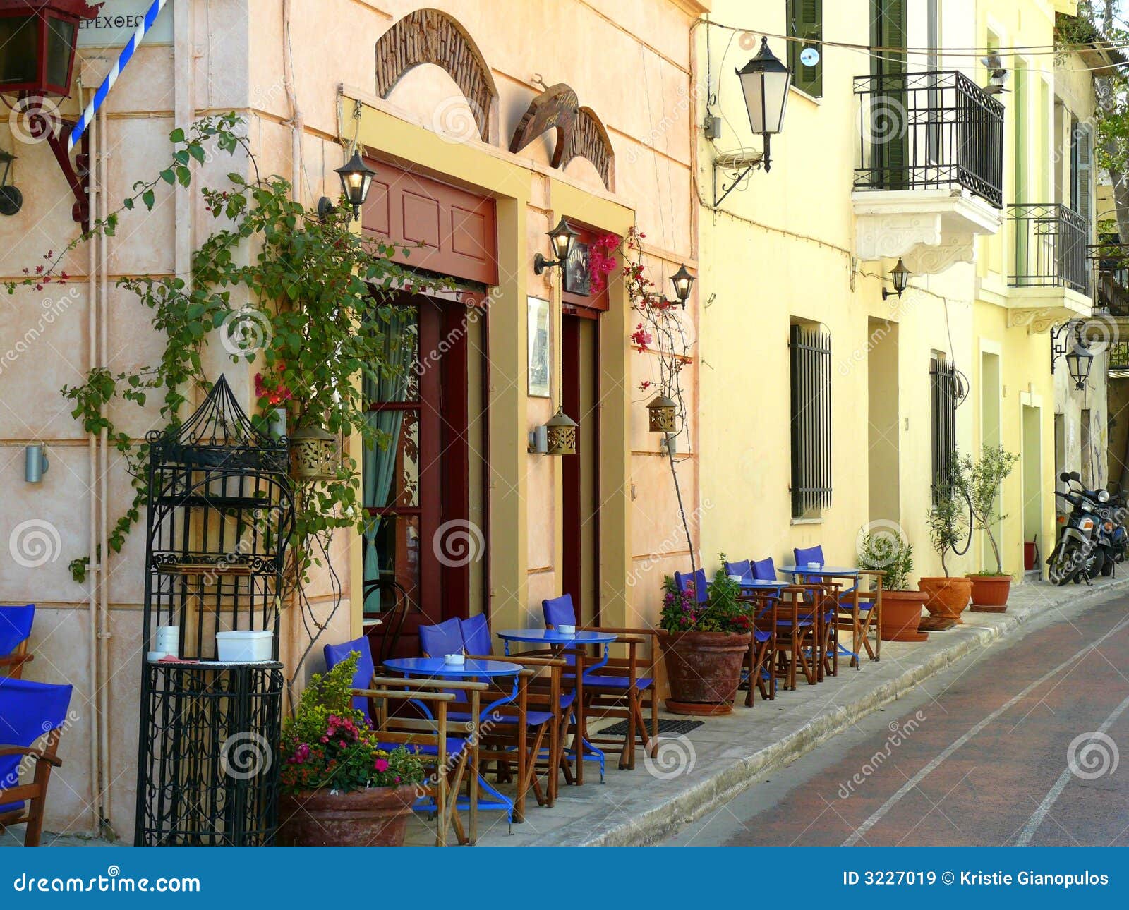 for tourism download and hospitality english 3227019  Free Royalty Plaka  Stock Athens Outdoor Images Image: Cafe
