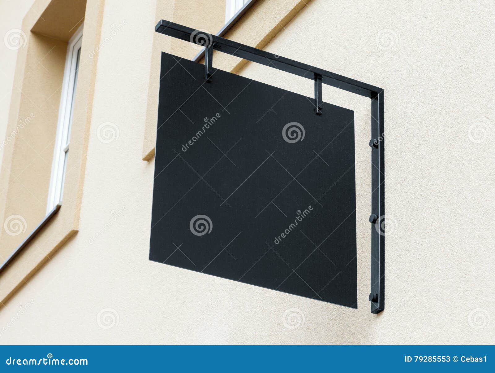 outdoor cafe signage mockup