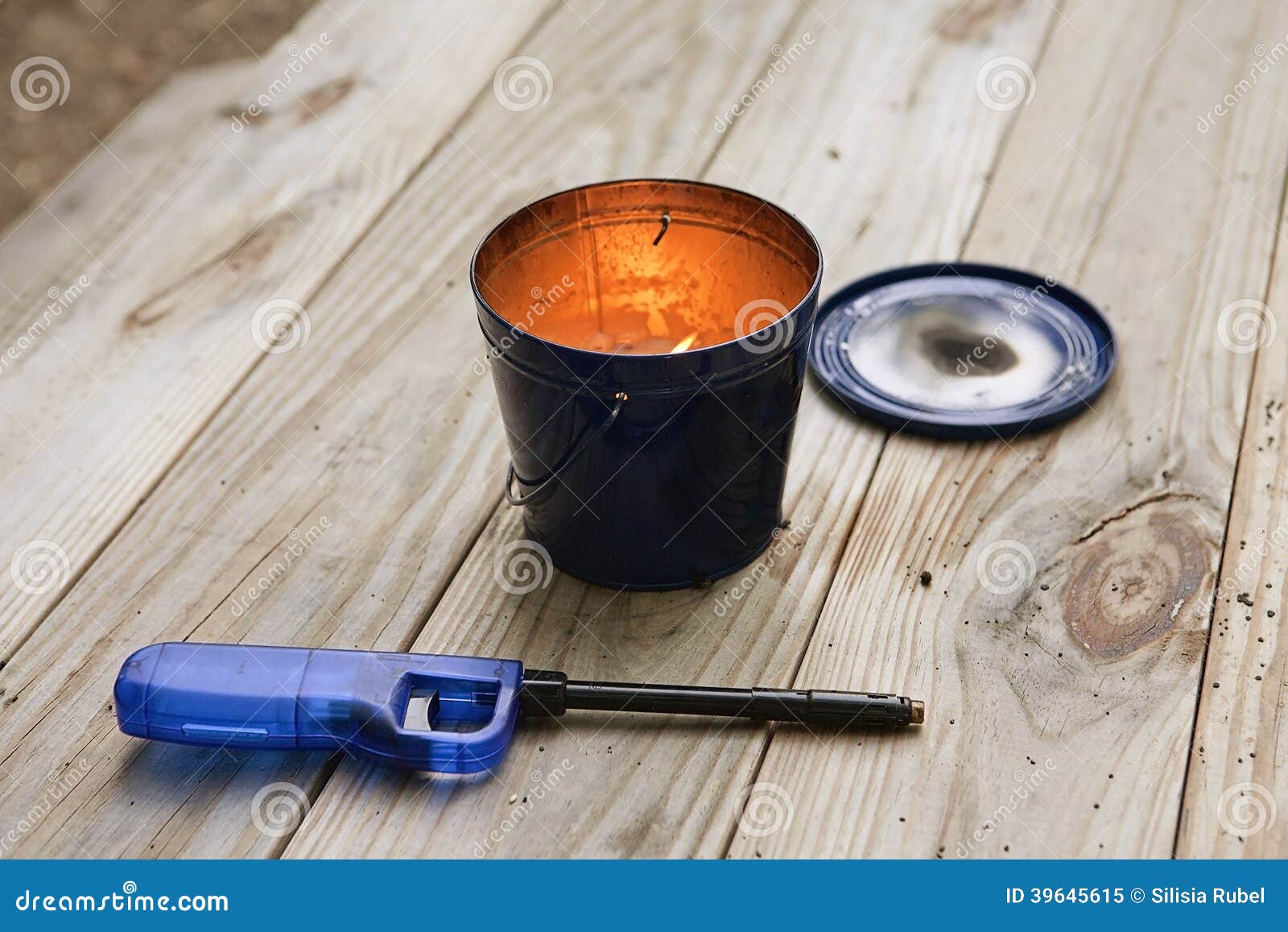 outdoor candle