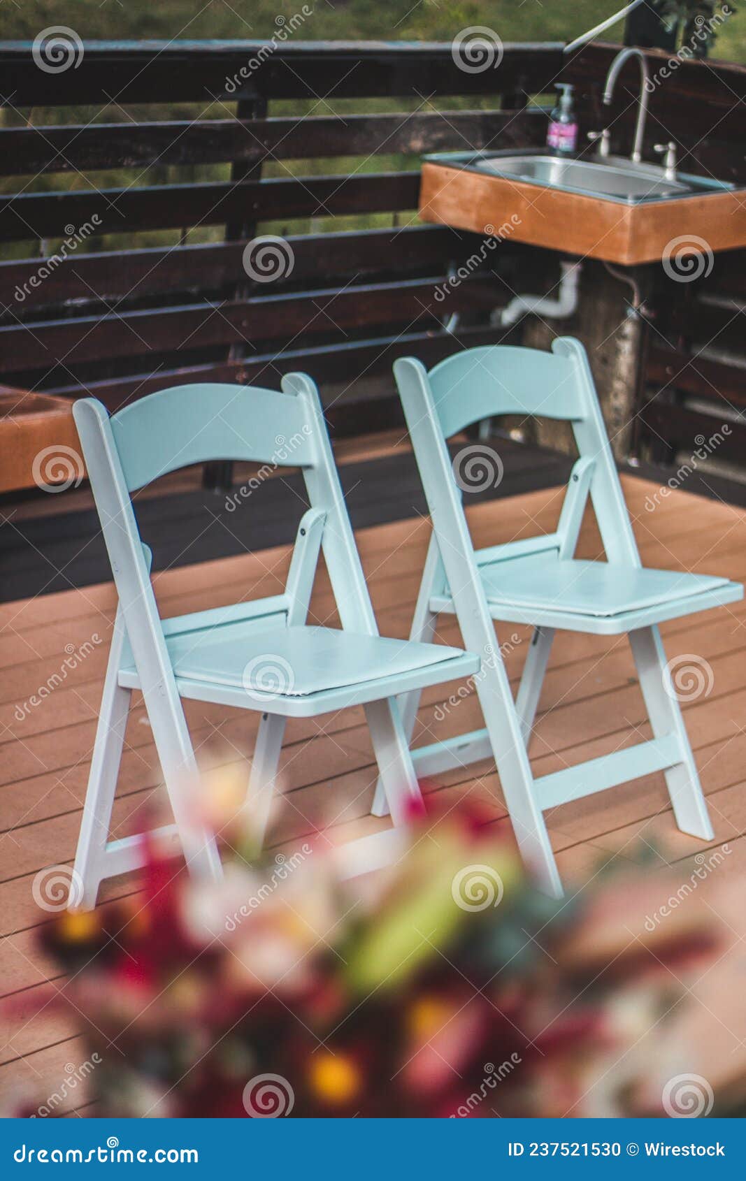 outdoor chairs for civil wedding