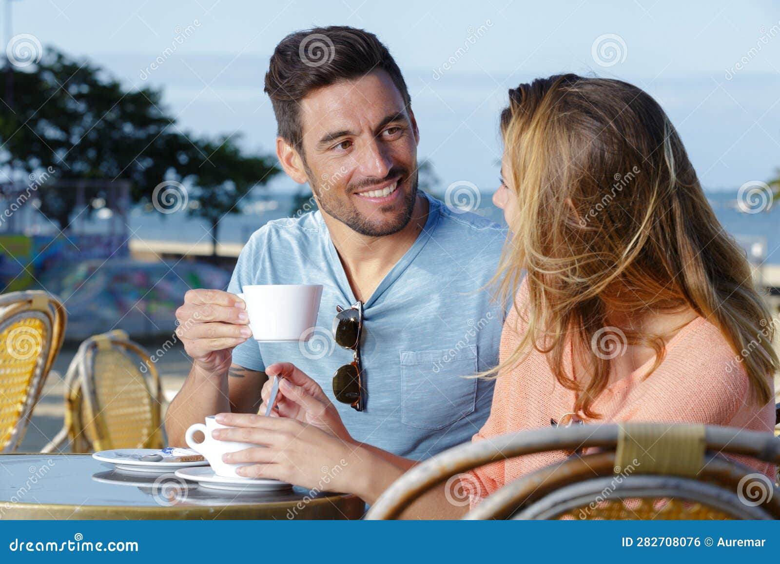 Outdoor dining on beach stock photo. Image of luxury 282708076