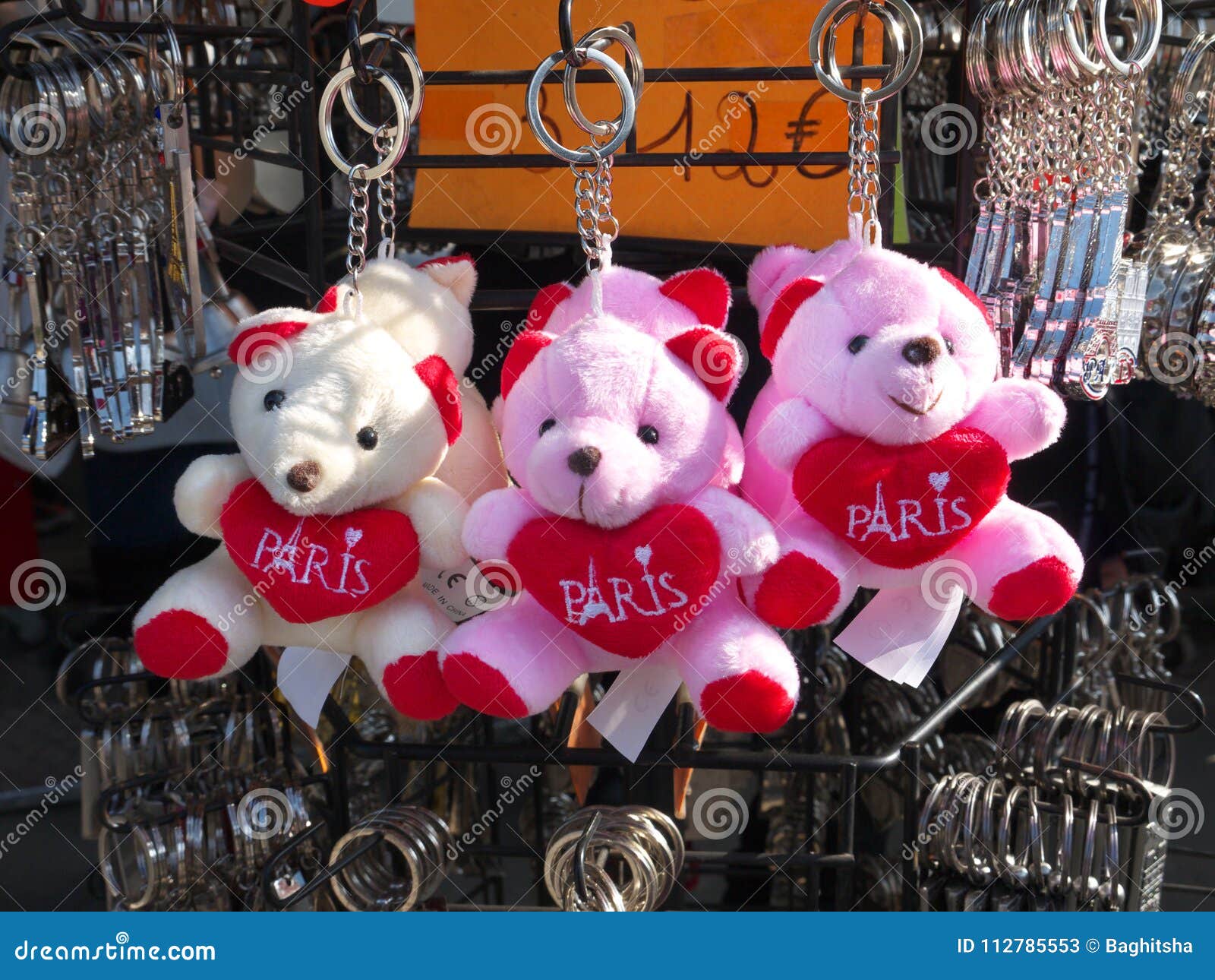 MILAN TEDDY BEAR KEYCHAIN