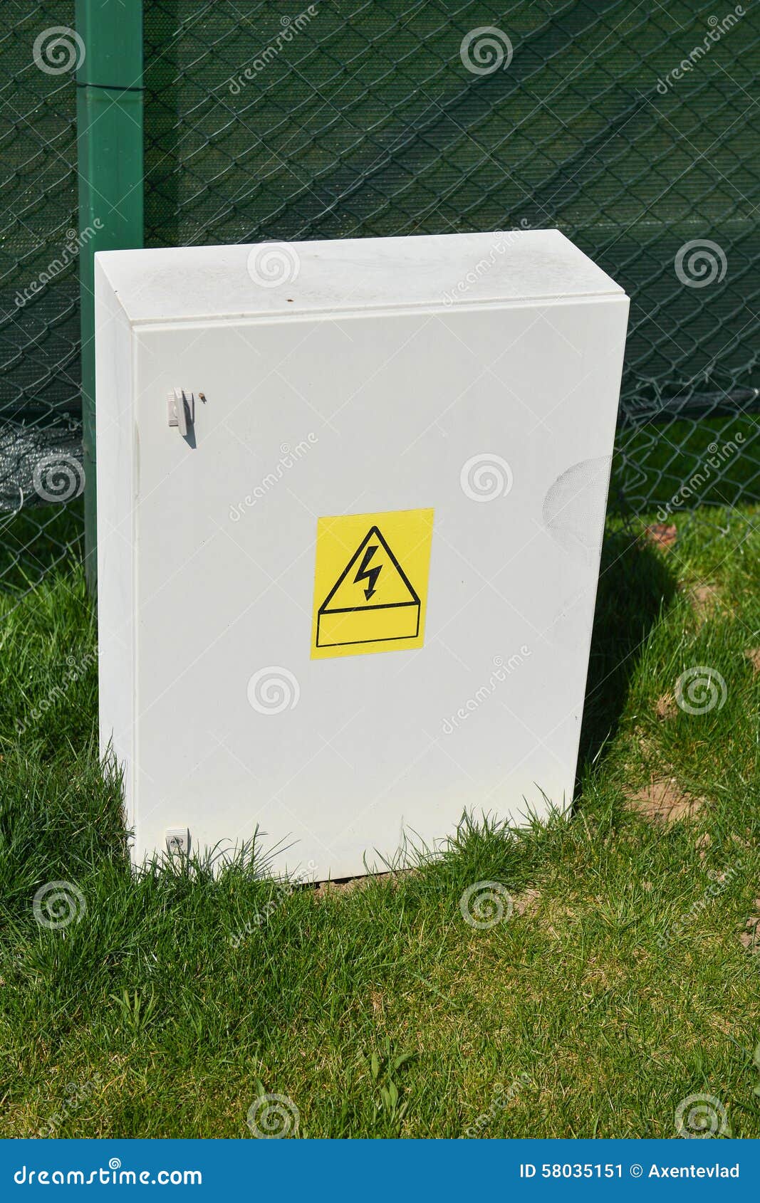Outdoor Electric Control Box Stock Image Image of concepts