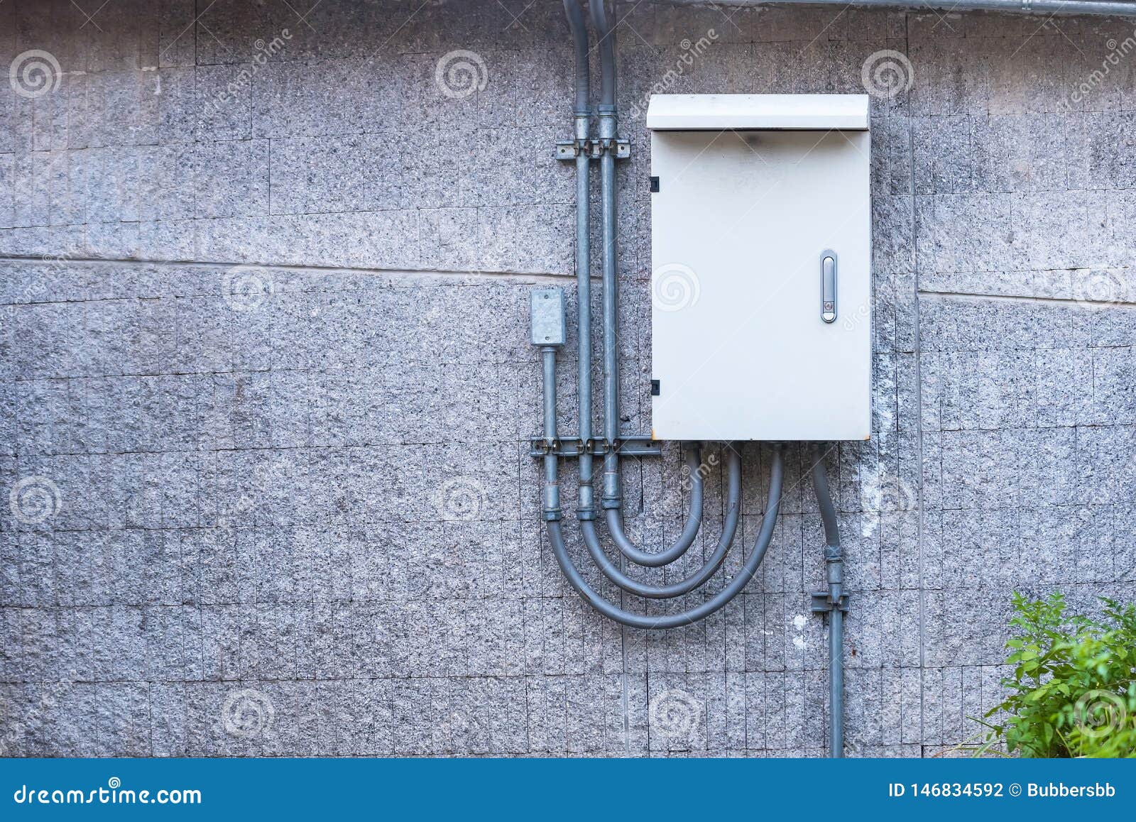Outdoor Electric Control Box.Thailand Stock Photo Image of control