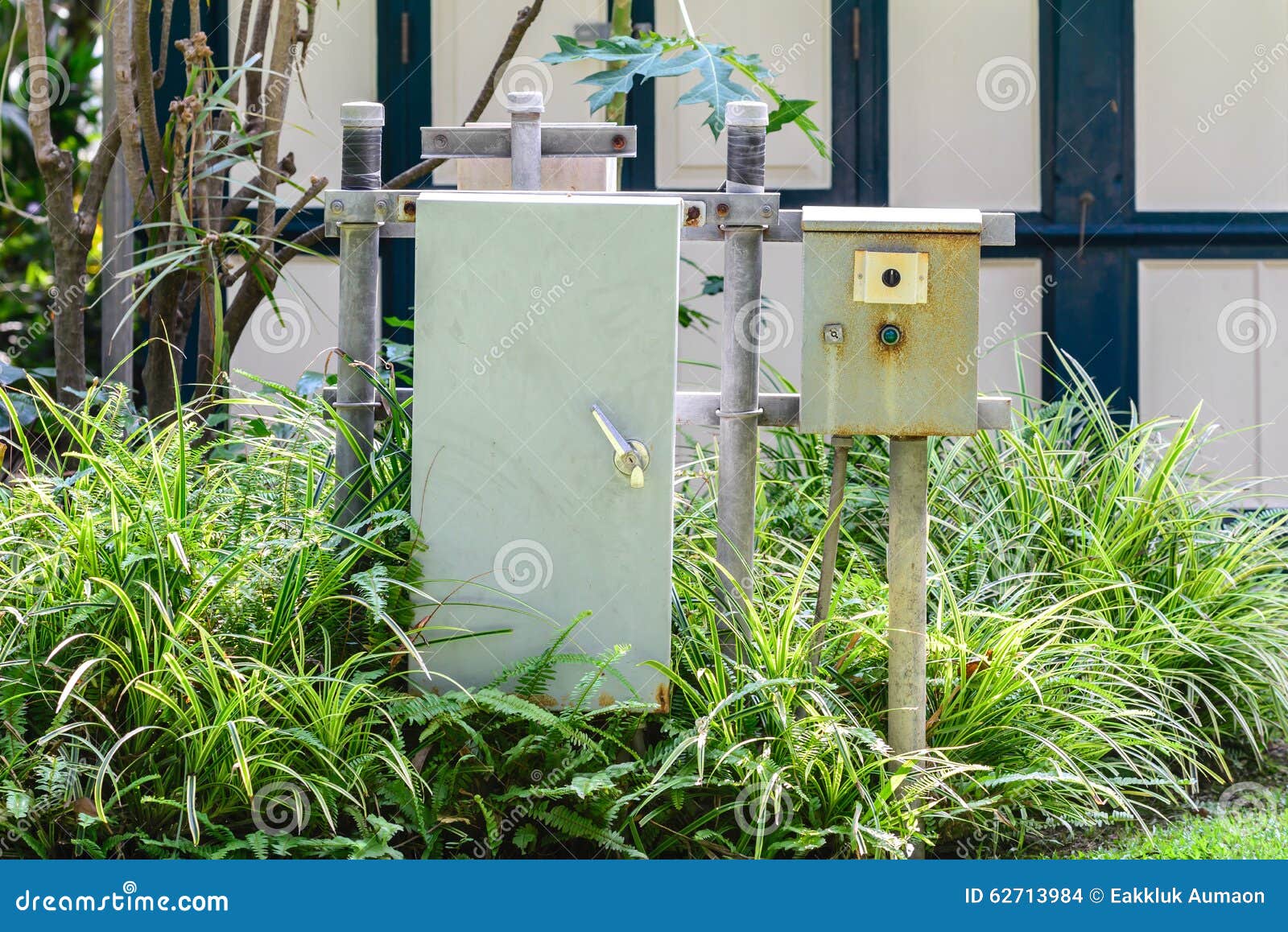 Outdoor Electrical Control Box Stock Photo Image of urban, industry