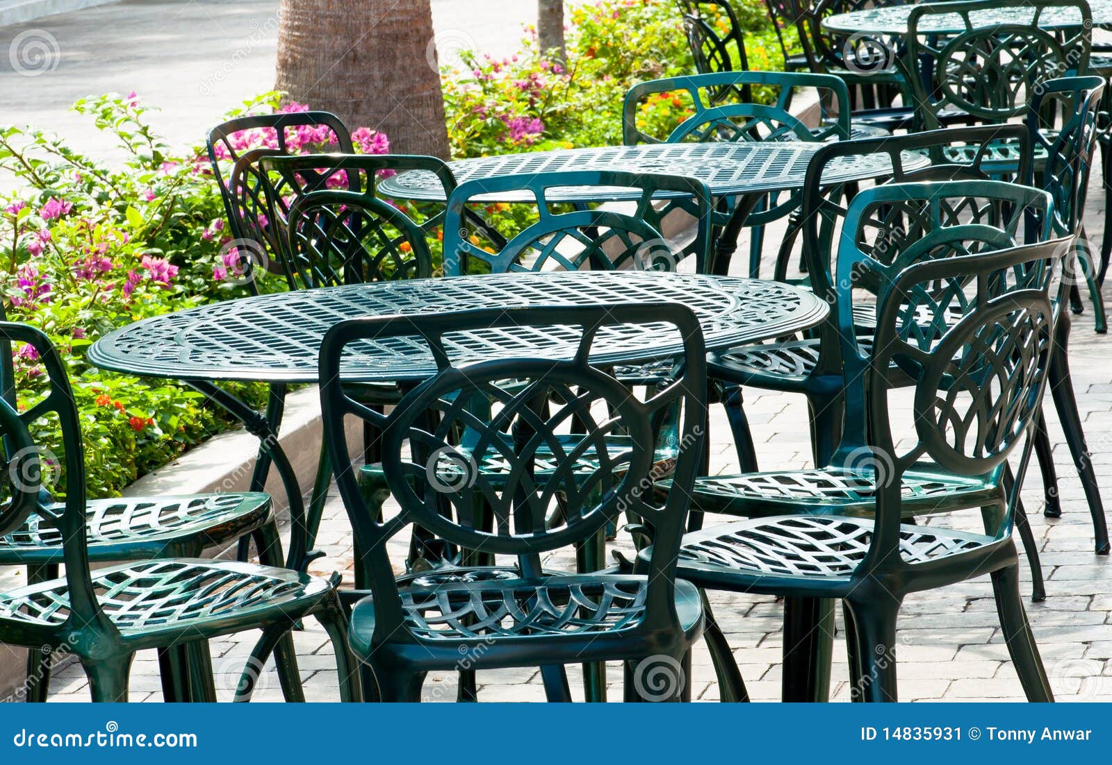 The Outdoor Furniture stock image. Image of crafted, chair 14835931