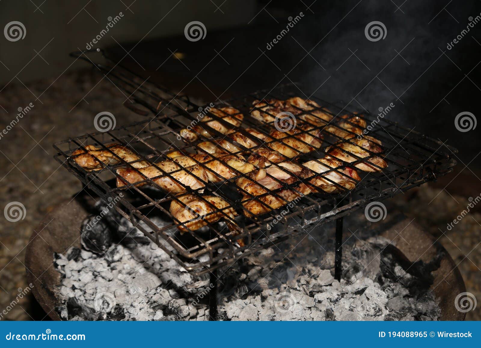 Outdoor Grill Rack and Topper Stock Image Image of door, cold 194088965