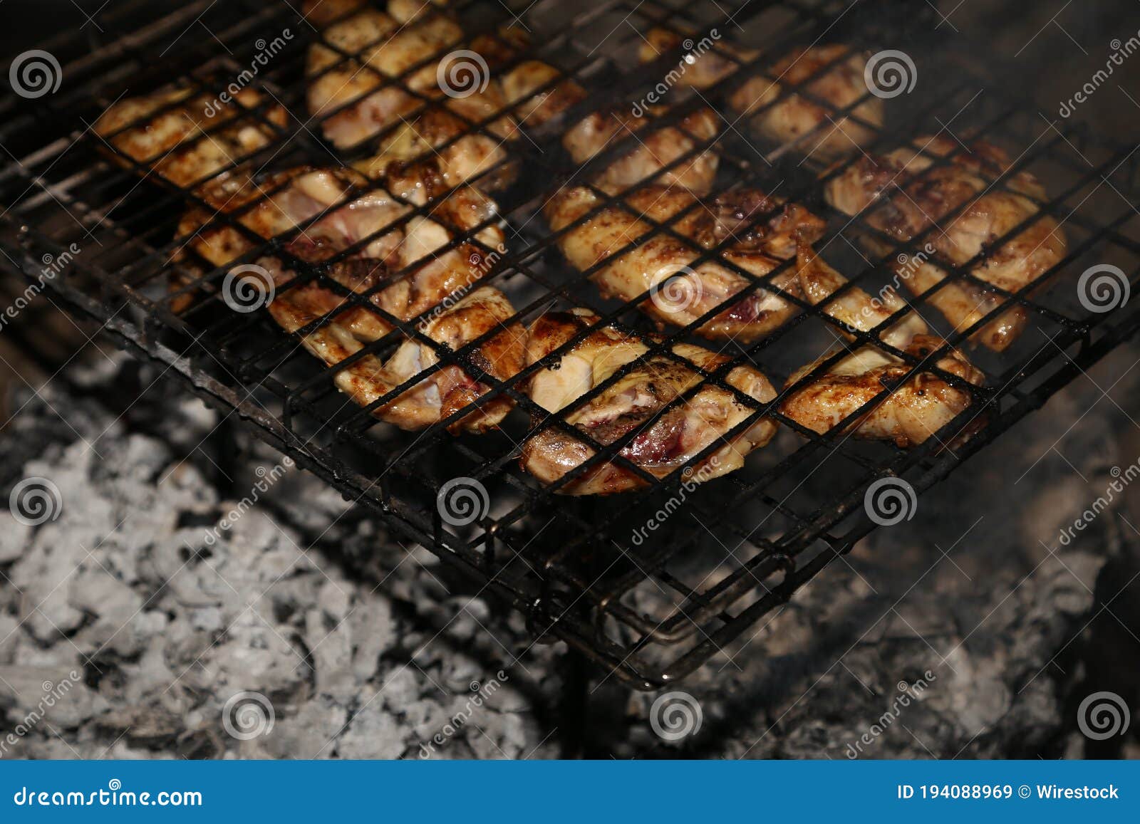 Outdoor Grill Rack and Topper Stock Image Image of rack, park 194088969