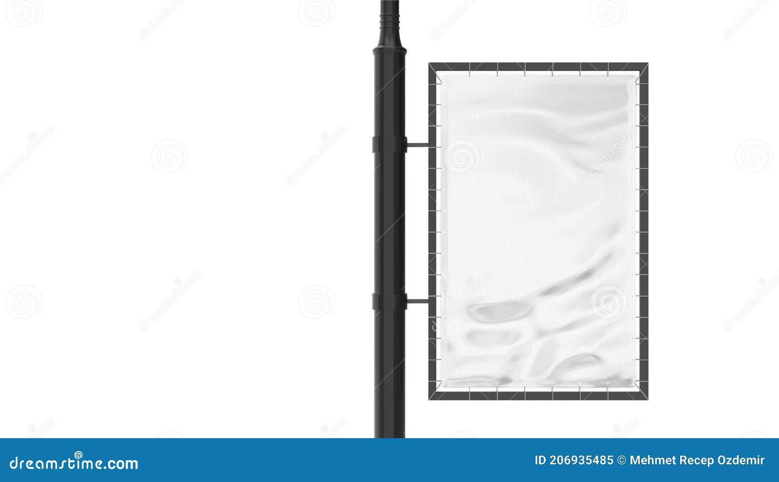 Outdoor Grommet Banner Mockup Stock Image Image of information, flags