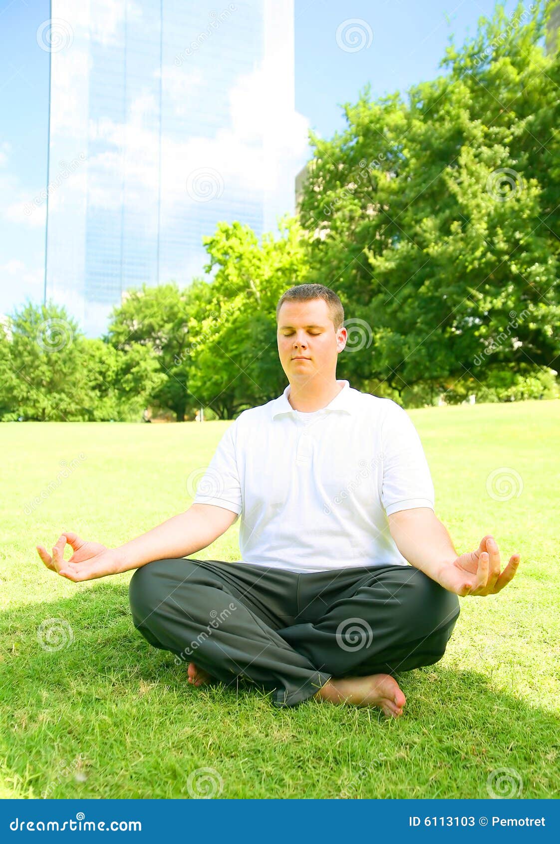 Outdoor Meditation Picture. Image: 6113103