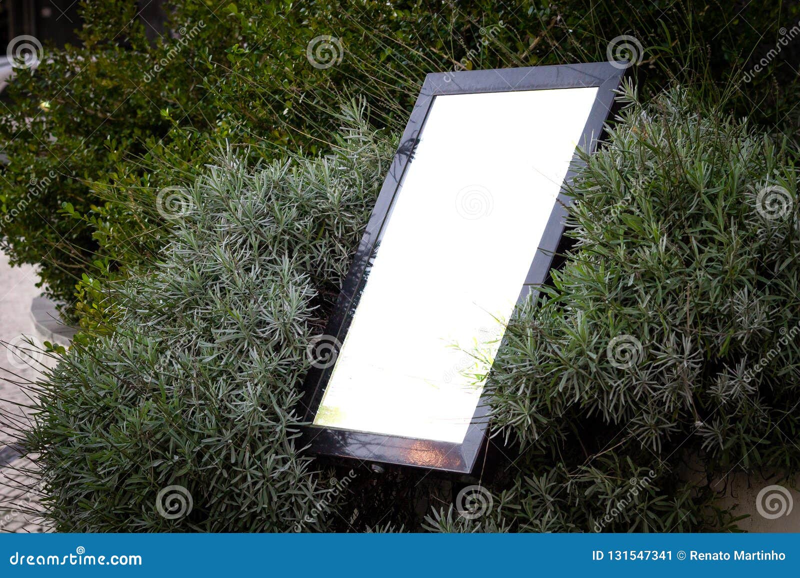 Download Outdoor Restaurant Menu Mockup. Side View, Fancy ...