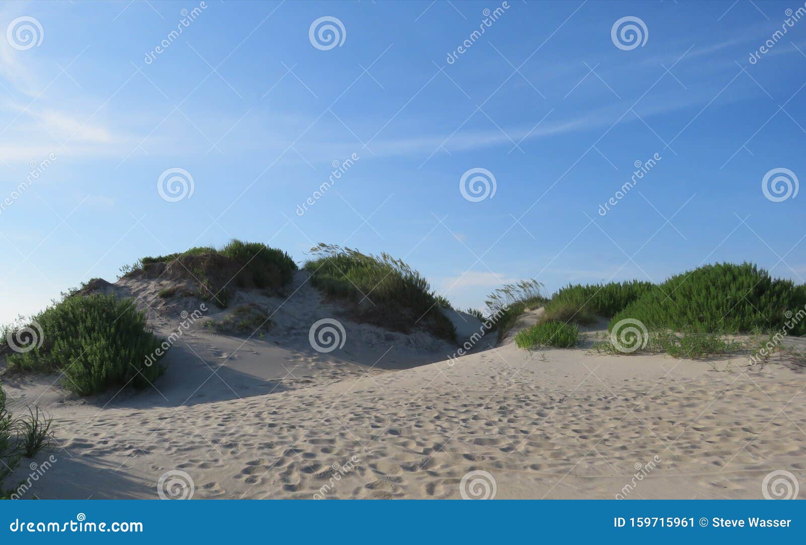 Outer Banks Sand Dune stock image. Image of outer, sand 159715961