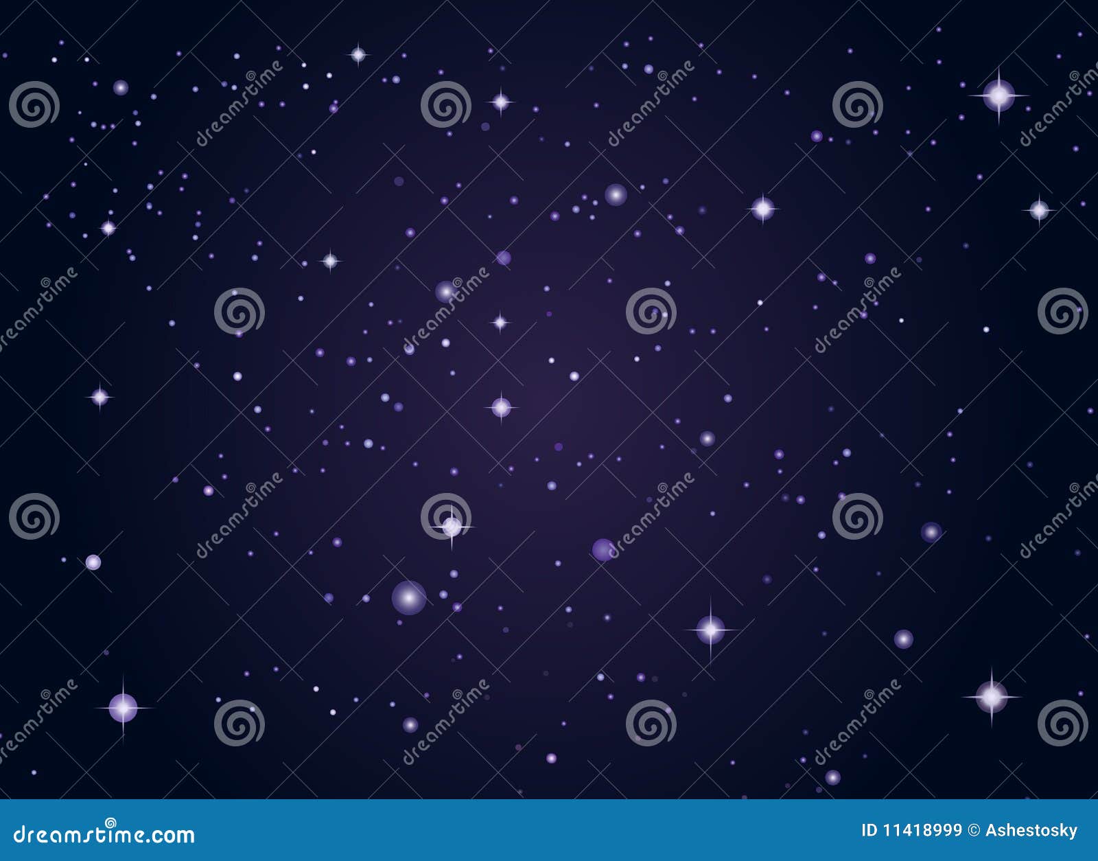 outer space stars background