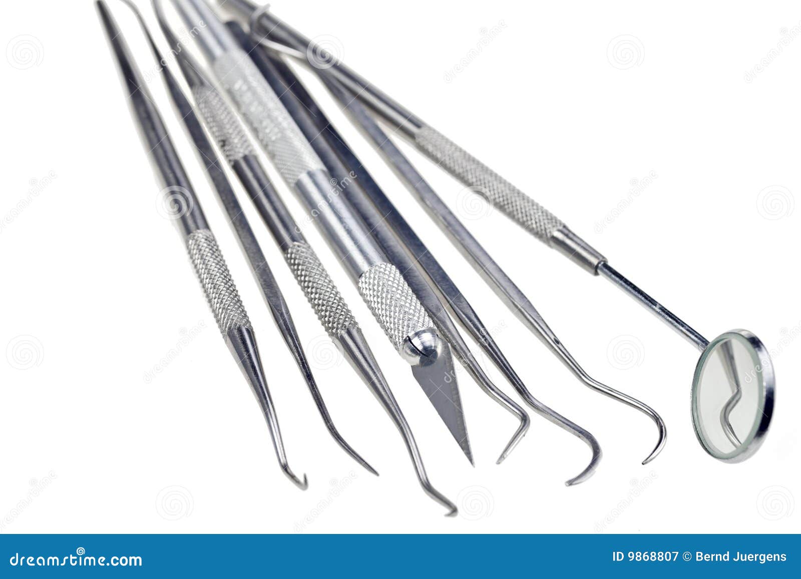 Outils de dentistes image stock. Image du pointu, acier 9868807