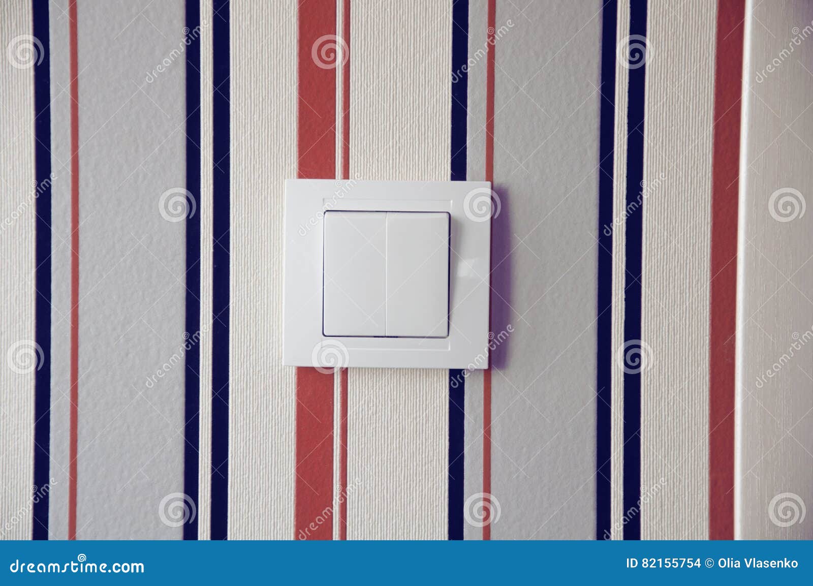 Outlet on the Colored Wallpaper Stock Photo Image of feature, energy