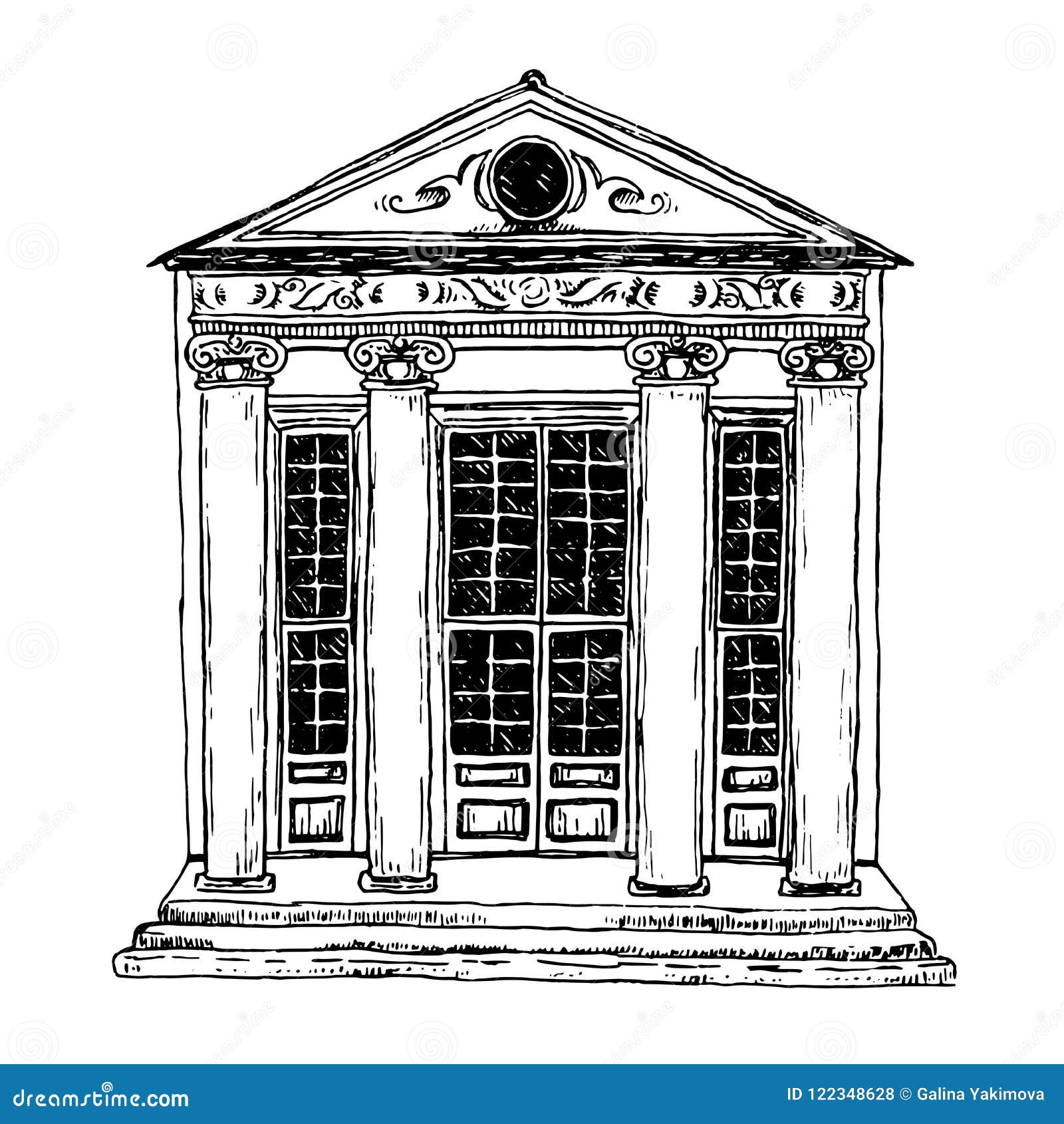 Creative Closed Door Drawing Sketch Mexico Black And White with Pencil